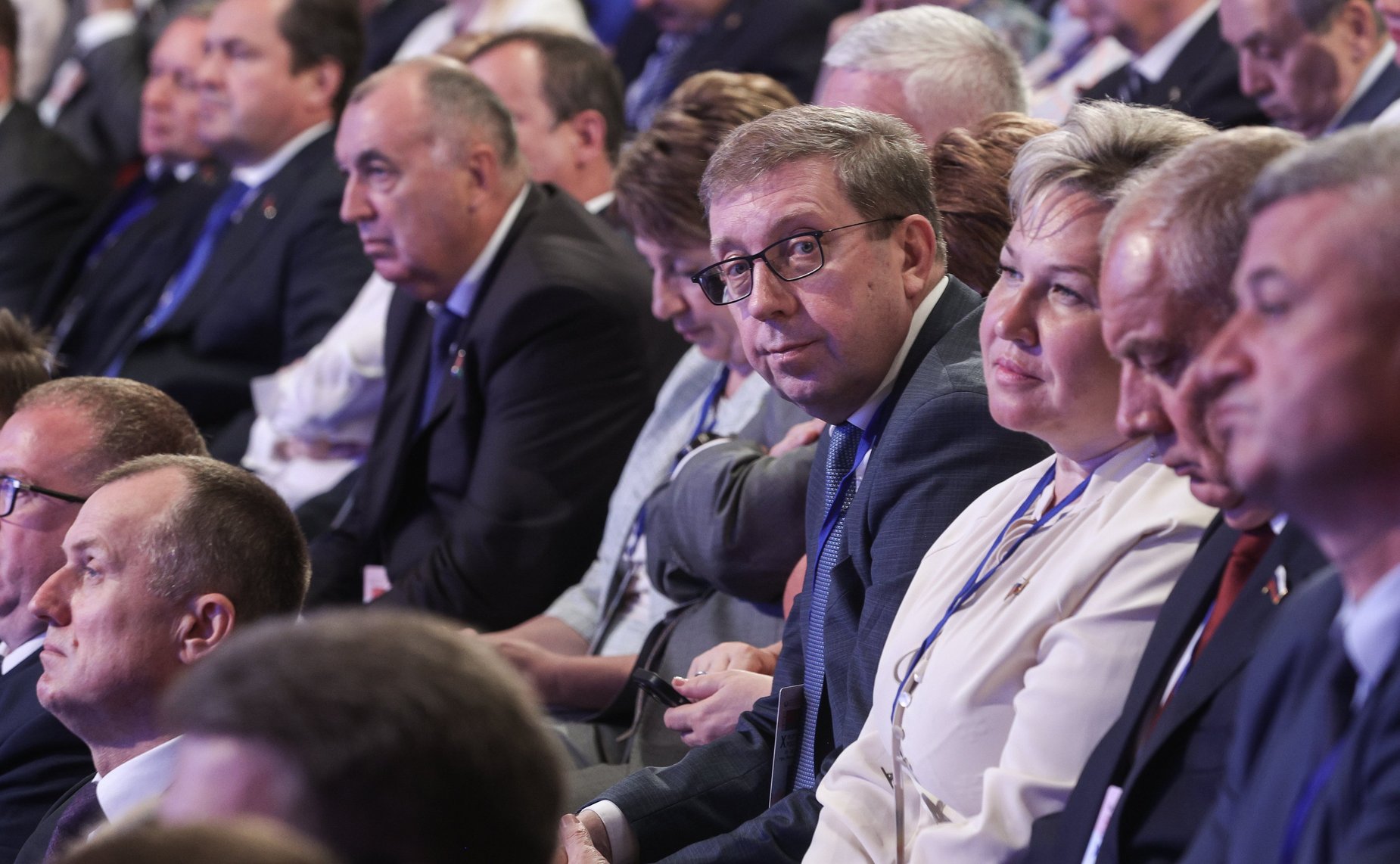 Пленарное заседание X Форума регионов России и Беларуси