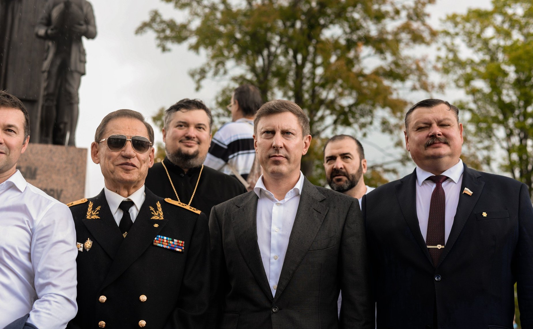 Сергей Колбин принял участие в церемонии передачи частицы мощей святого и праведного Феодора Ушакова храму Богоявления-на-Острову