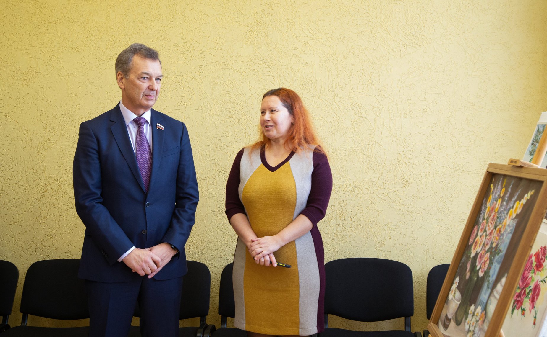 Сенаторы посетили Железнодорожненский сельский Дом культуры в Республике Крым