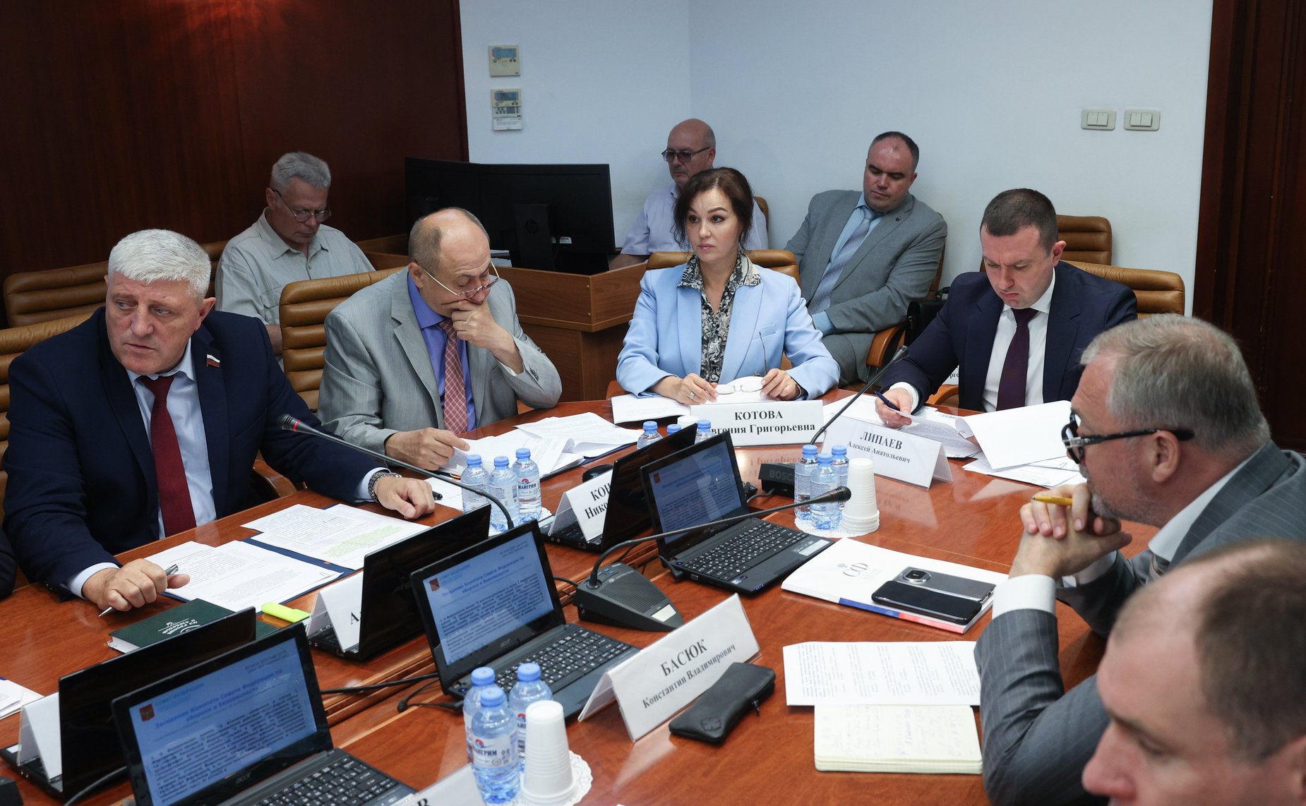 Заседание Комитета Совета Федерации по обороне и безопасности