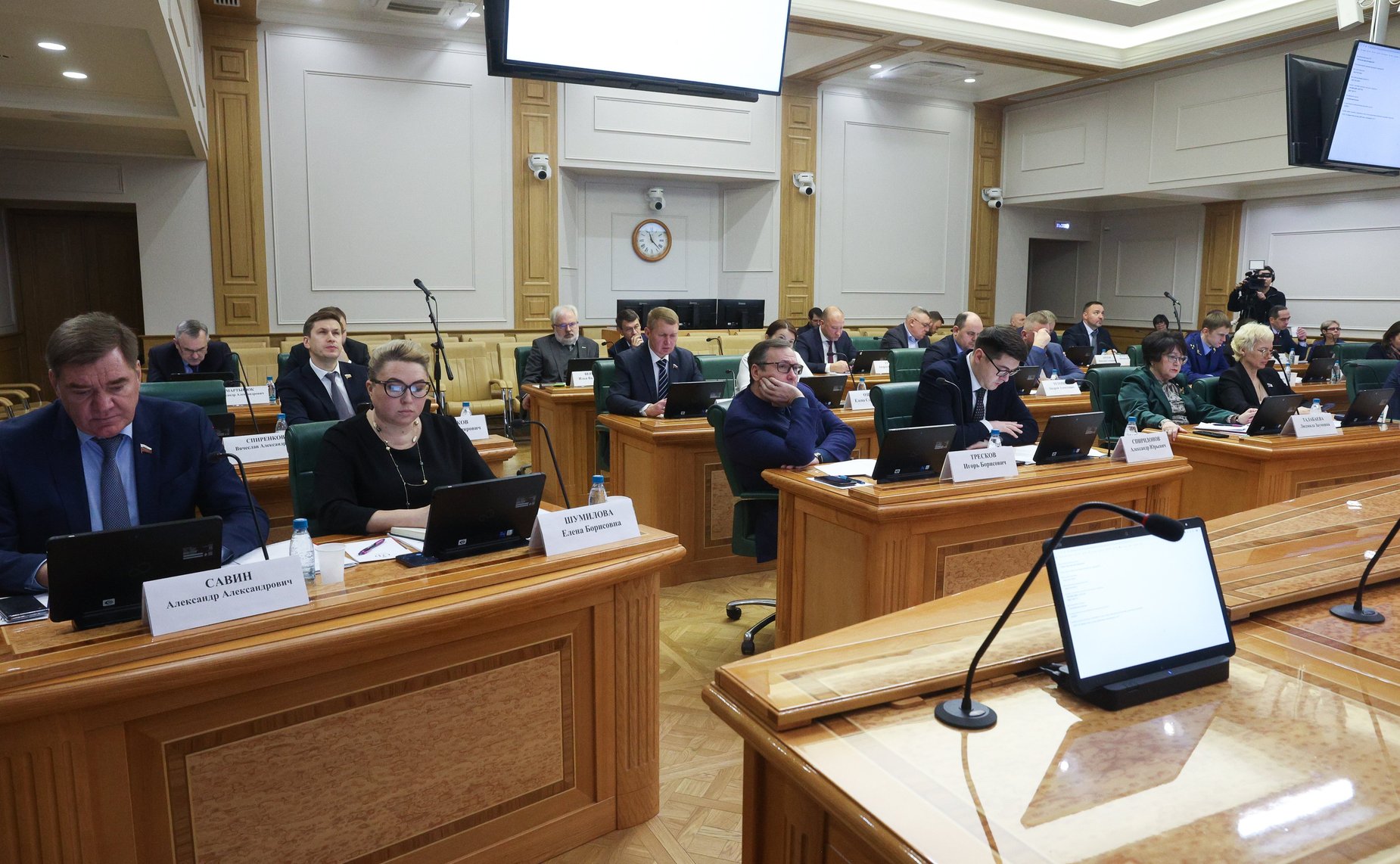 Заседание Совета по вопросам развития лесного комплекса Российской Федерации