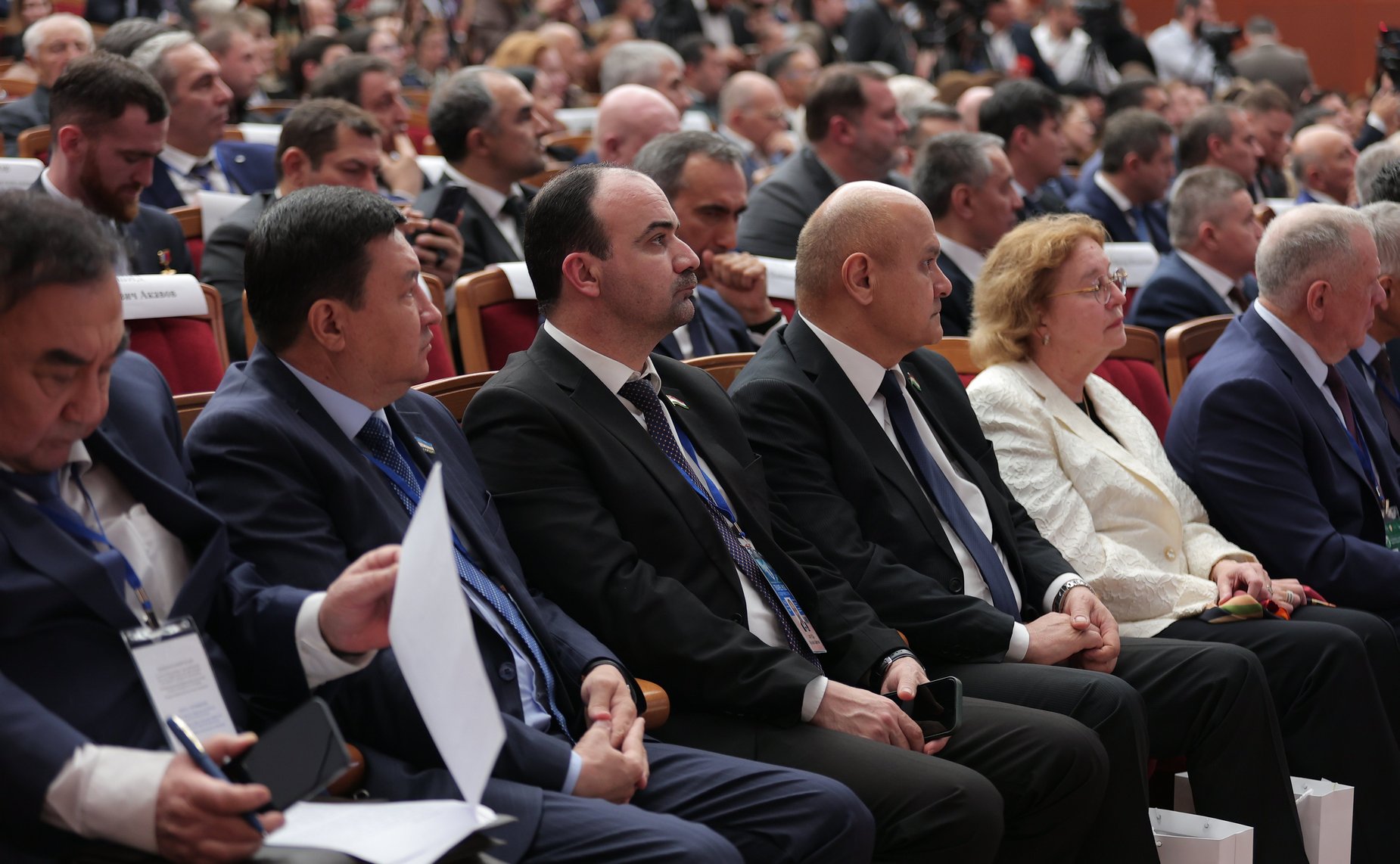 Открытие международного форума «Устойчивое развитие горных территорий» (фото пресс-служба Министерства экономического развития Республики Дагестан)