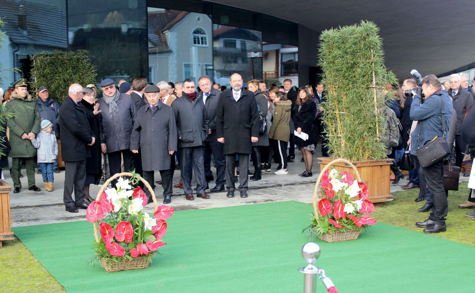 Торжественная церемония открытия Аллеи основоположников космонавтики