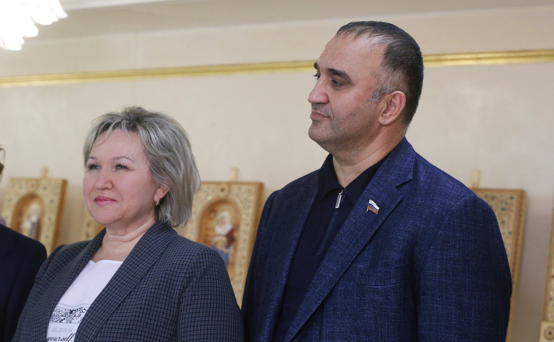 В Совете Федерации открылась выставка «Адмирал Ушаков и небесные покровители Армии и Флота России»