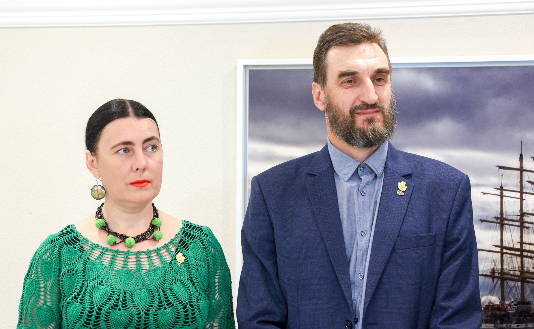 Открытие в Совете Федерации выставки индустриальных пейзажей, посвященной Дню машиностроителя