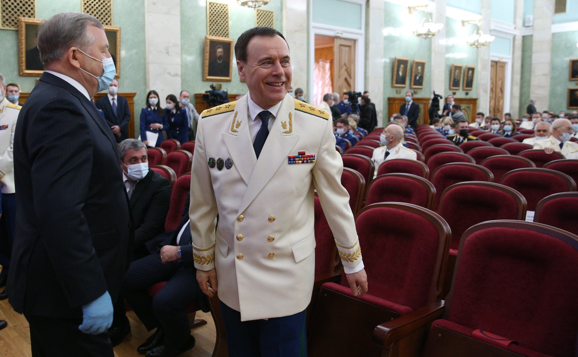 Торжественное заседание, посвящённое Дню работника прокуратуры