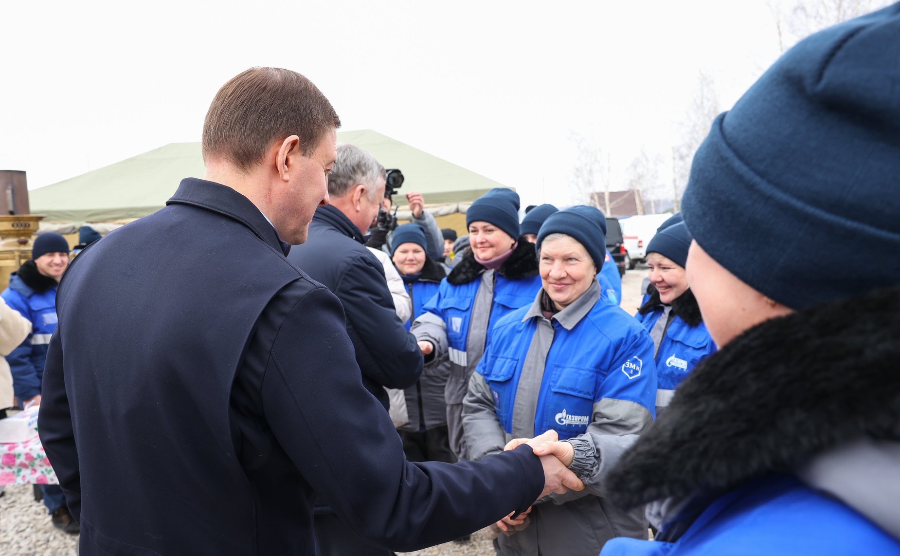 Первый заместитель Председателя Совета Федерации Андрей Турчак посетил Щекинский район Тульской области и принял участие в торжественных мероприятиях по пуску газа в рамках программы социальной газификации домовладений