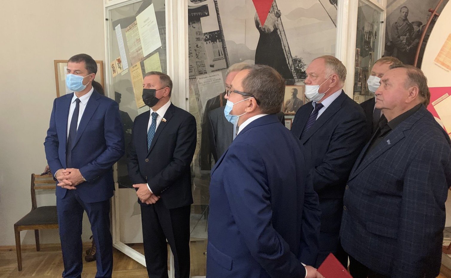 Сергей Березкин посетил новую экспозицию «Город трудовой доблести» в Музее истории города Ярославля