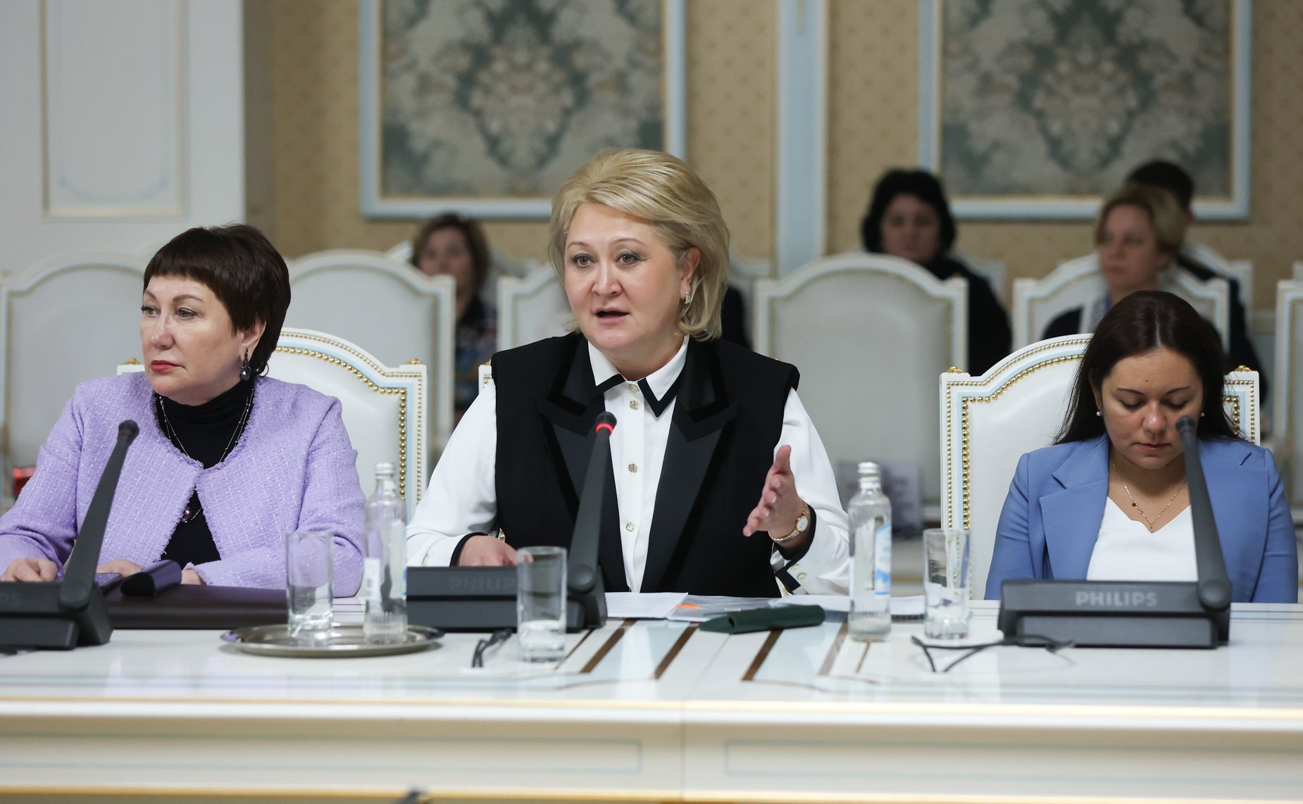 Пленарное заседание VIII Межпарламентского форума «Россия – Таджикистан: потенциал межрегионального сотрудничества»