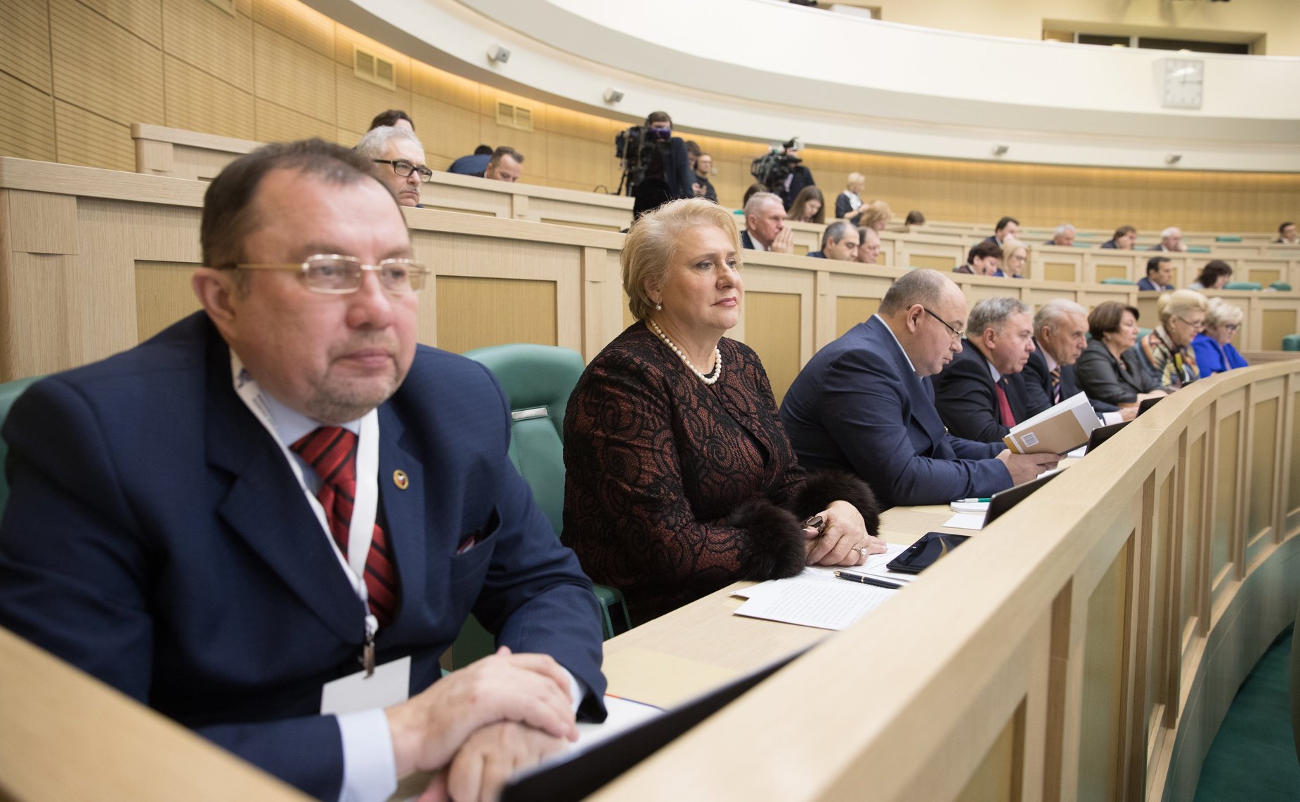 Совместное заседание Совета при Председателе СФ по взаимодействию с институтами гражданского общества и Общественной палаты РФ