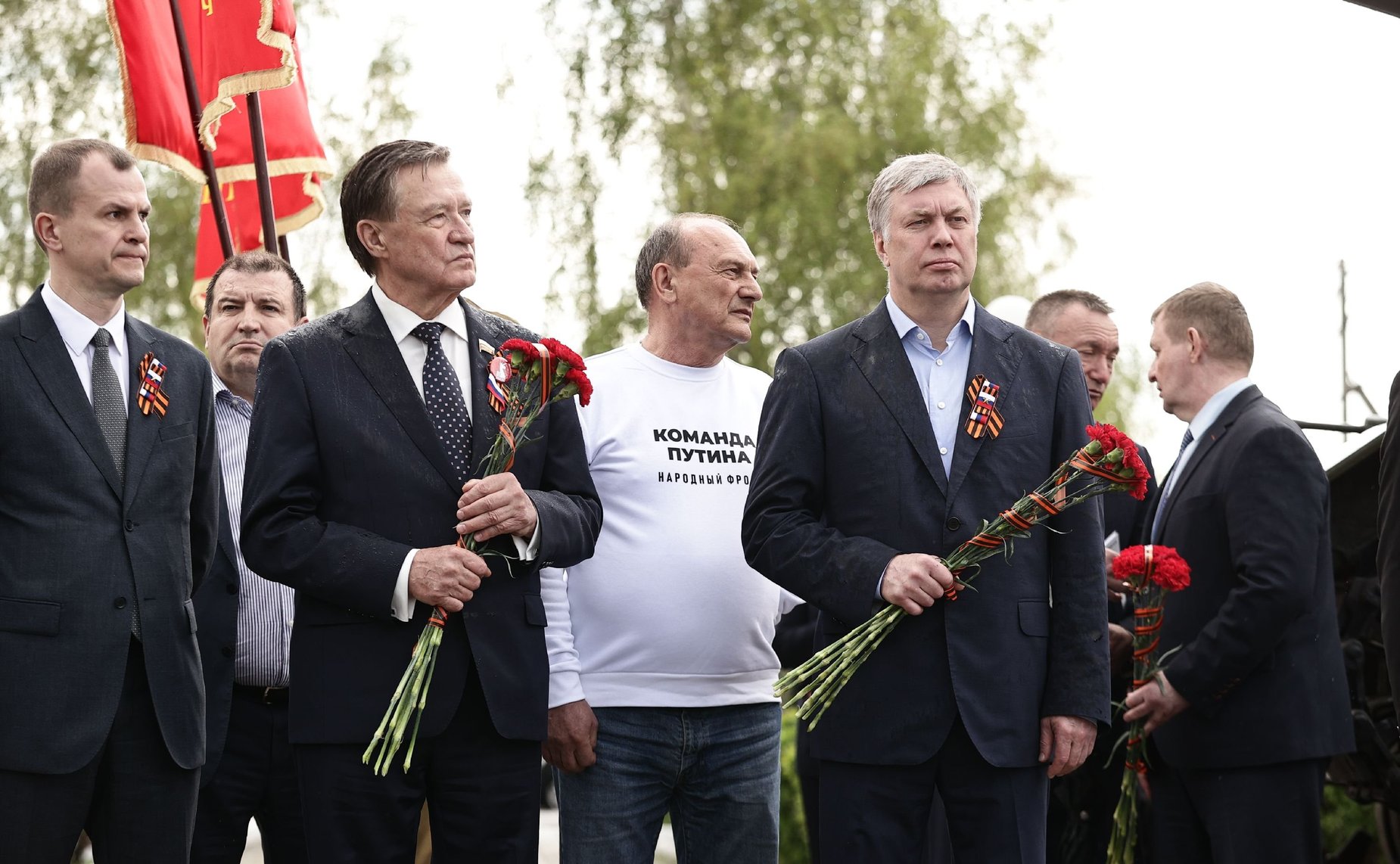 Сергей Рябухин в ходе рабочей поездки в регион принял участие во Всероссийской акции «Храним огонь Победы»