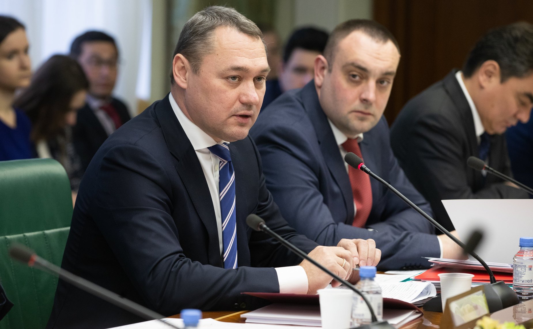 Заседание Временной комиссии СФ по осуществлению парламентского контроля за ходом реализации комплексного плана модернизации и расширения магистральной инфраструктуры на период до 2024 года