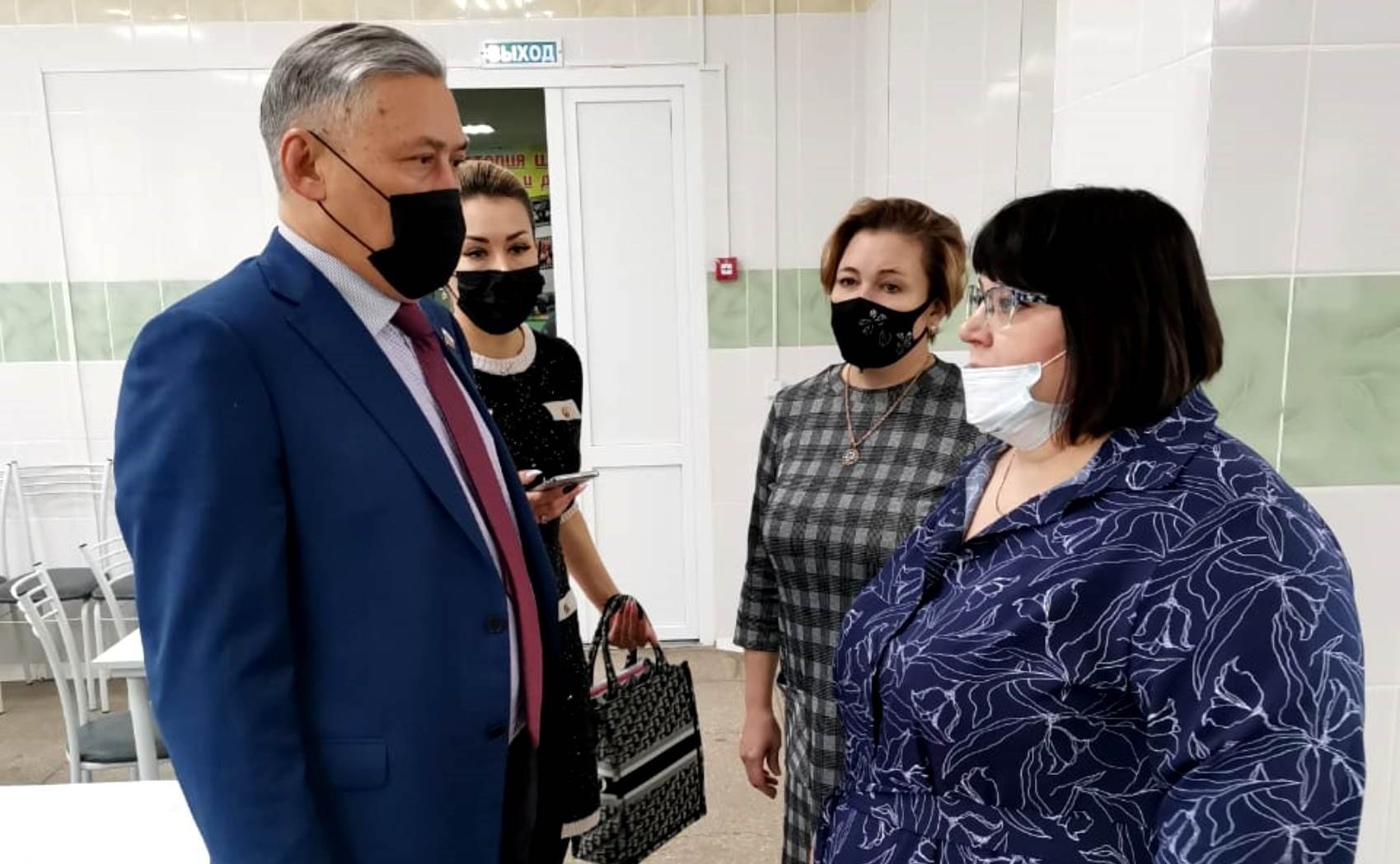 Юрий Валяев посетил Октябрьский район ЕАО