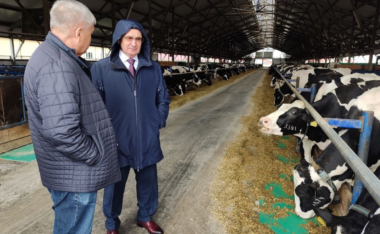 Николай Федоров посетил одно из крупнейших агропредприятий Чувашии