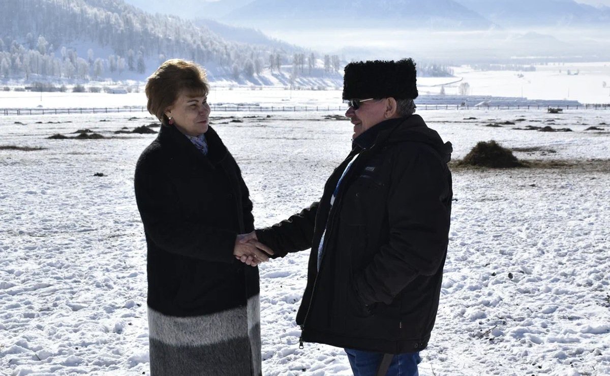 Татьяна Гигель побывала в СПК «Нижне-Уймонский» Усть-Коксинского района Республика Алтай