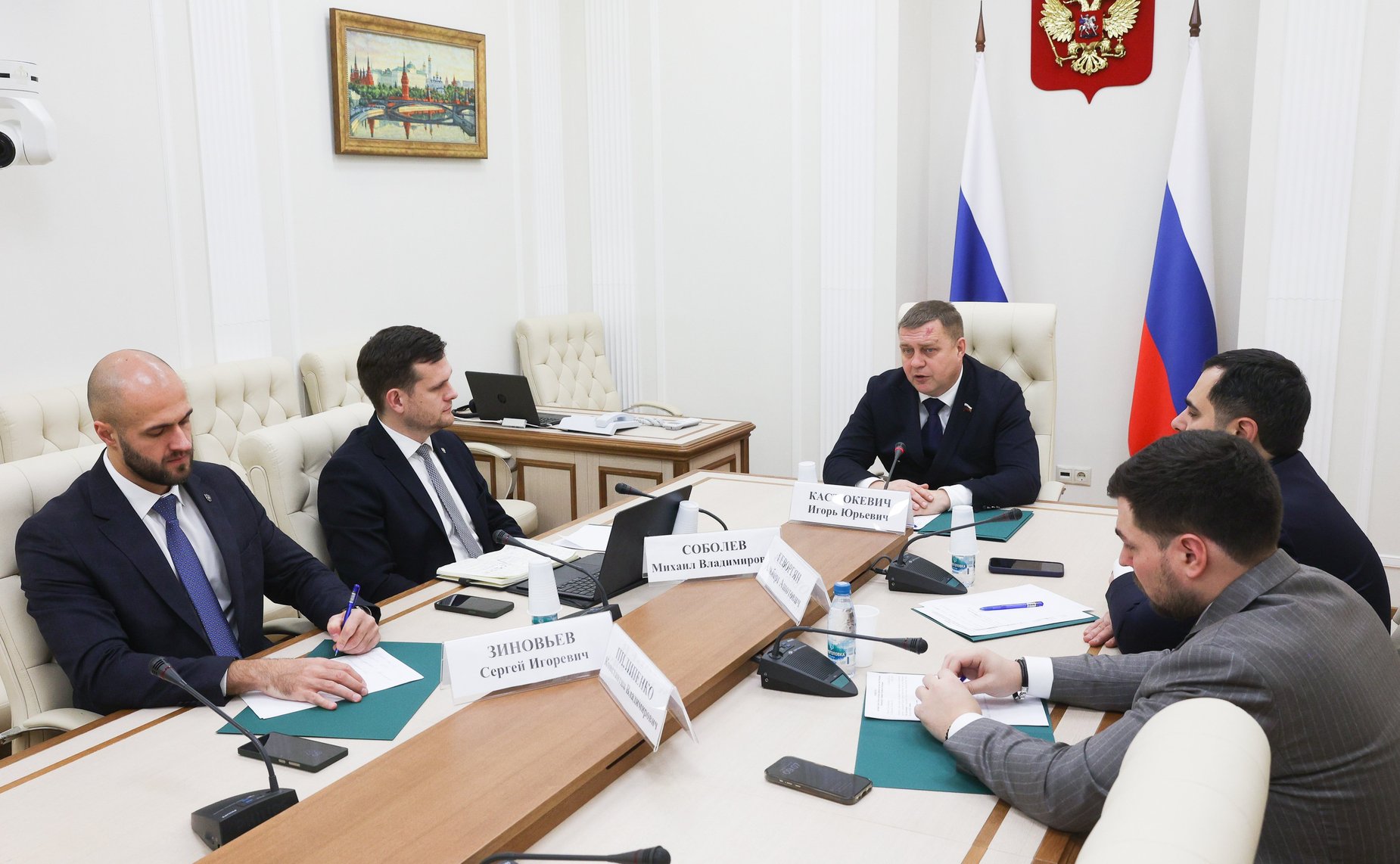 Заседание Совета Палаты молодых законодателей при Совете Федерации