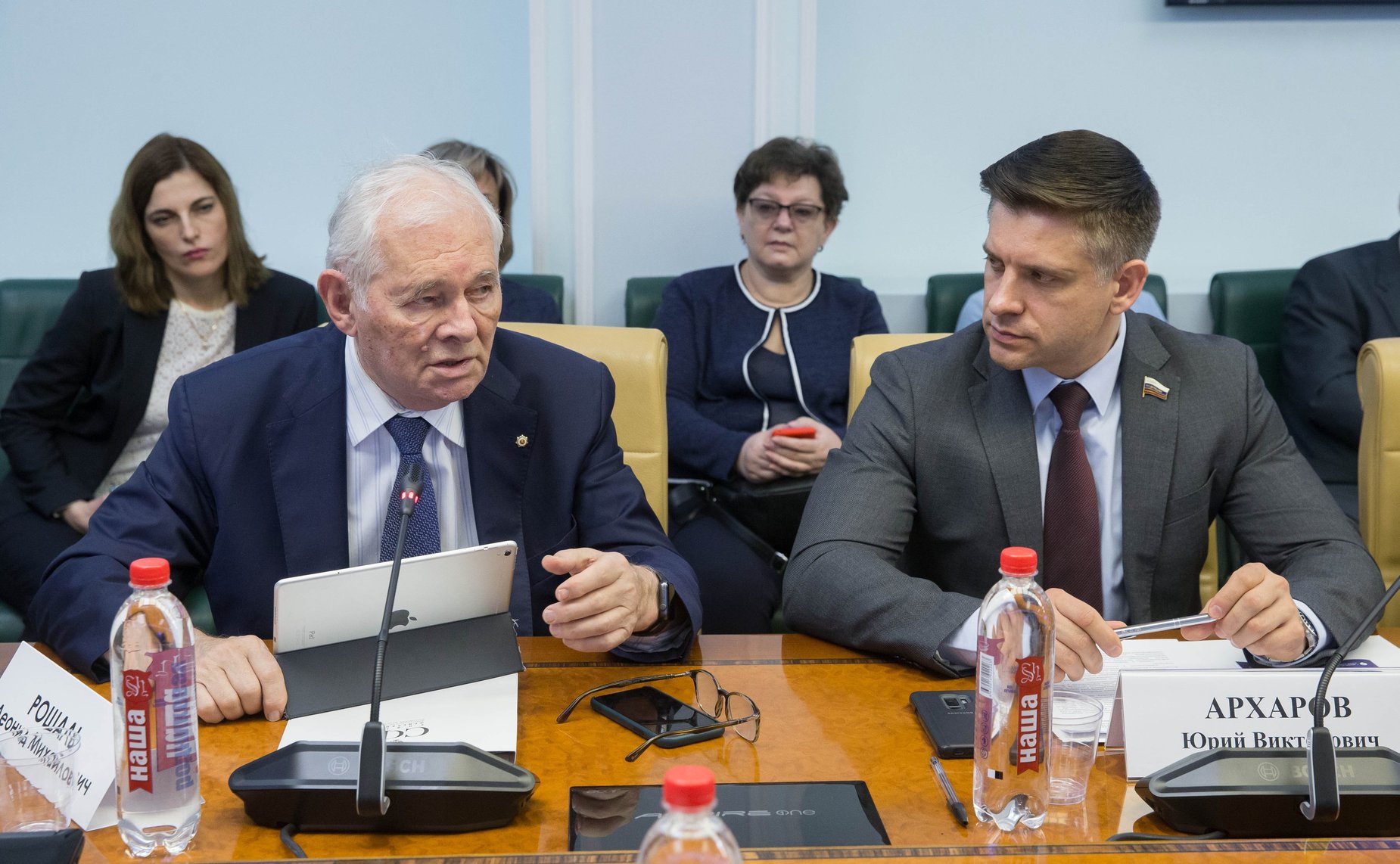 Леонид Рошаль и Юрий Архаров