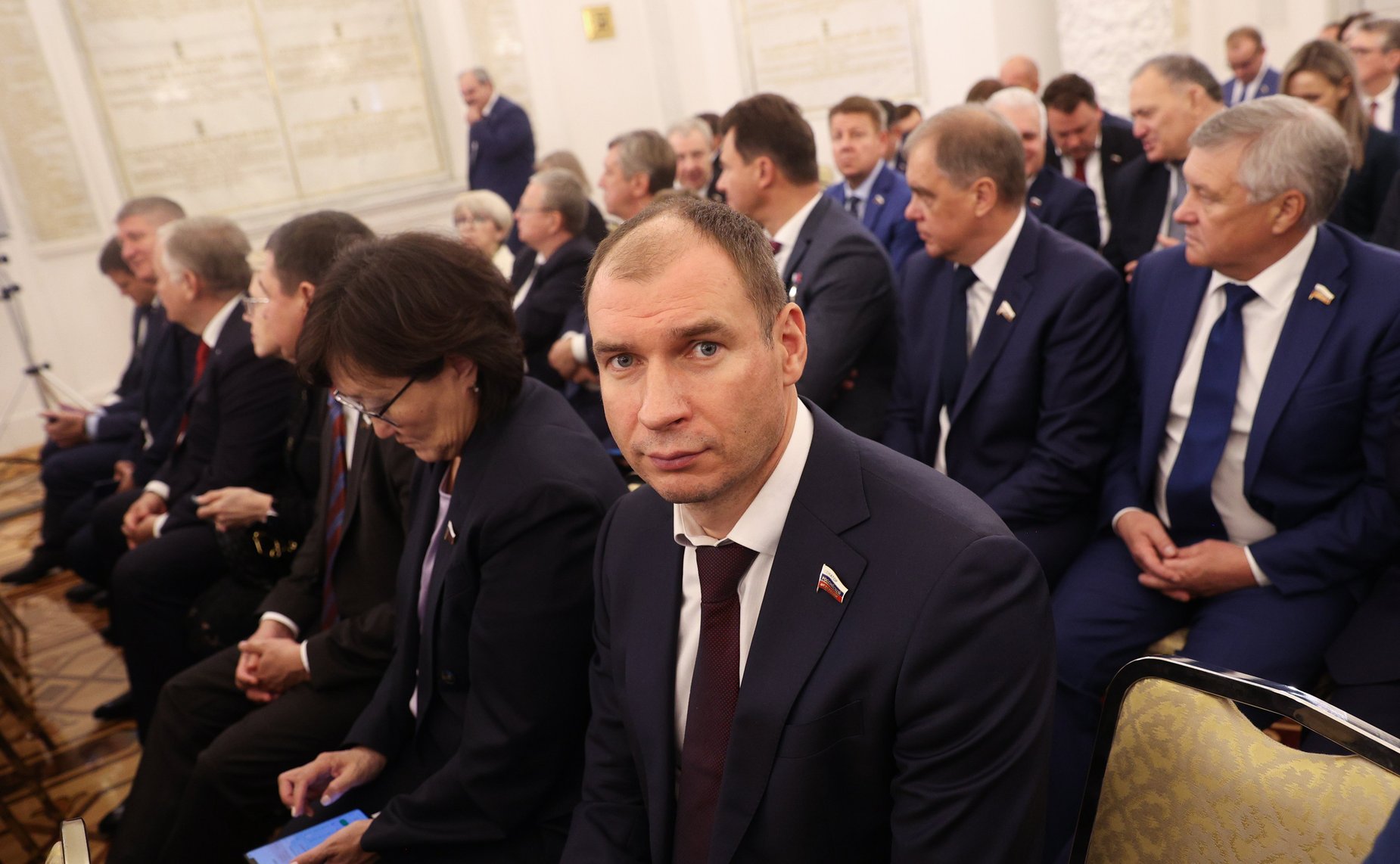 Выступление Президента России Владимира Путина на церемонии подписания договоров о принятии ДНР, ЛНР, Запорожской и Херсонской областей в состав России