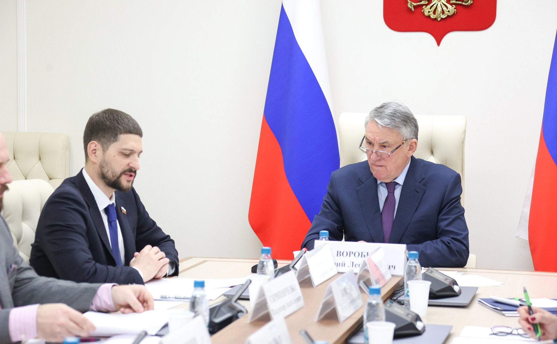 Заместитель Председателя СФ Юрий Воробьев провел совещание по подготовке и проведению российско — белорусского патриотического проекта «Непокорённые»