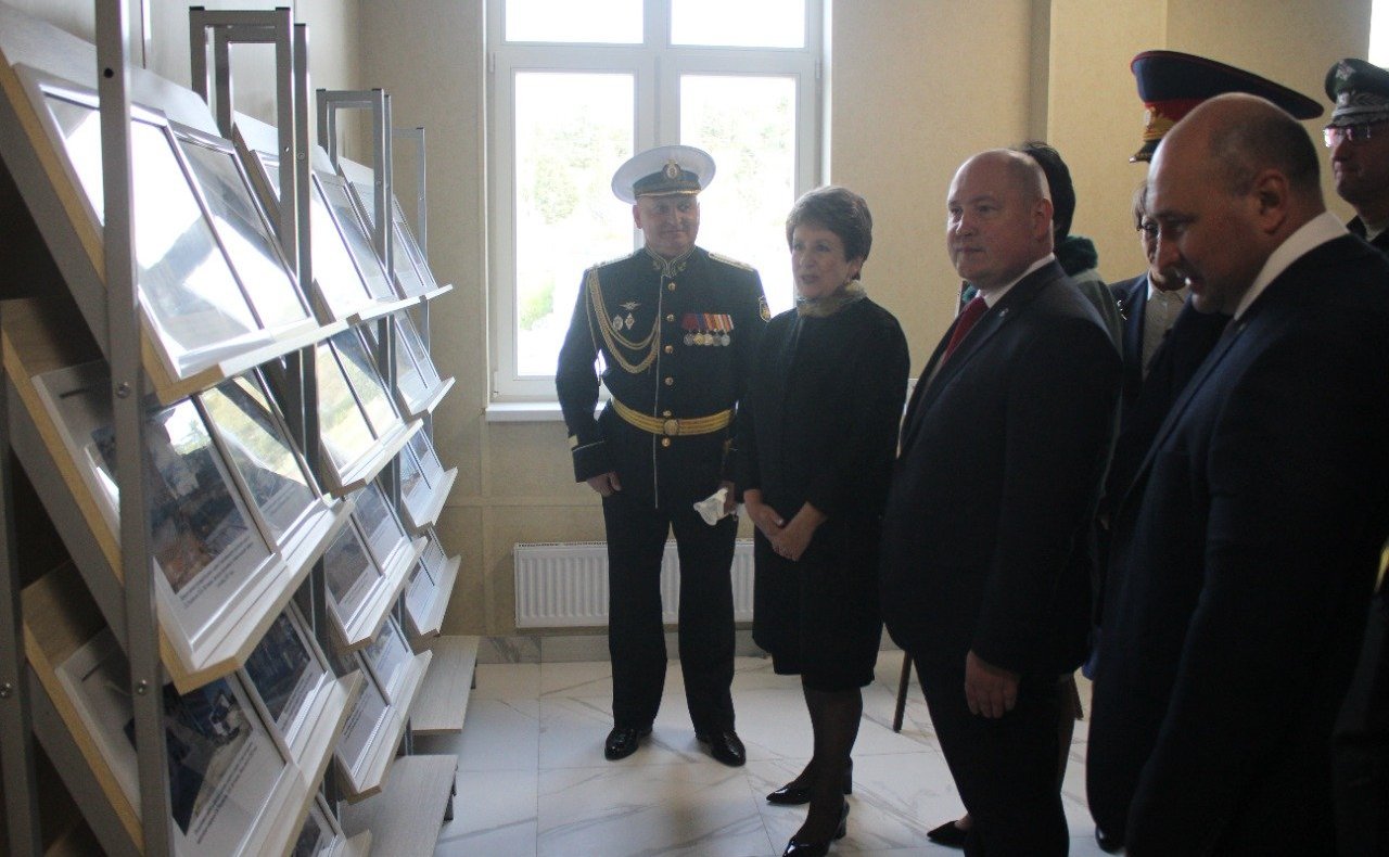 Екатерина Алтабаева приняла участие в торжественной церемонии открытия здания кадетского корпуса Следственного комитета Российской Федерации им. В. И. Истомина в Севастополе