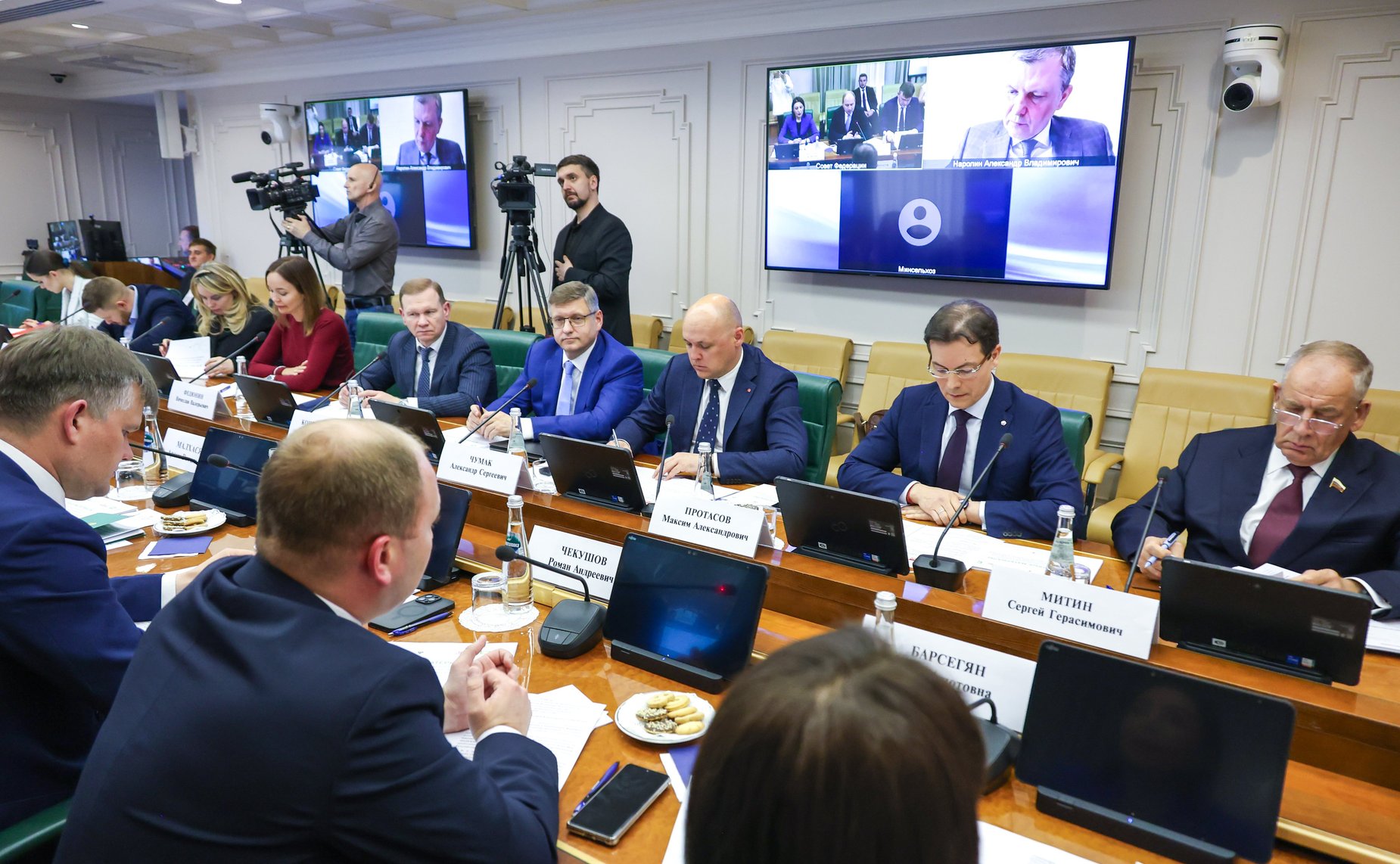 Заседание конкурсной комиссии конкурса на соискание премии за достижения в развитии российской органической продукции