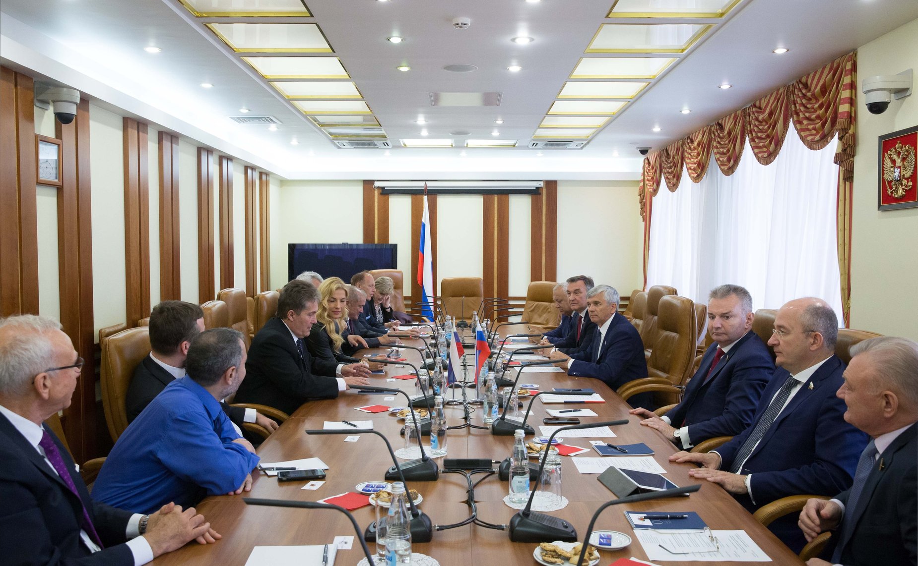 Встреча руководителей групп дружбы между Советом Федерации и Национальным советом Словакии