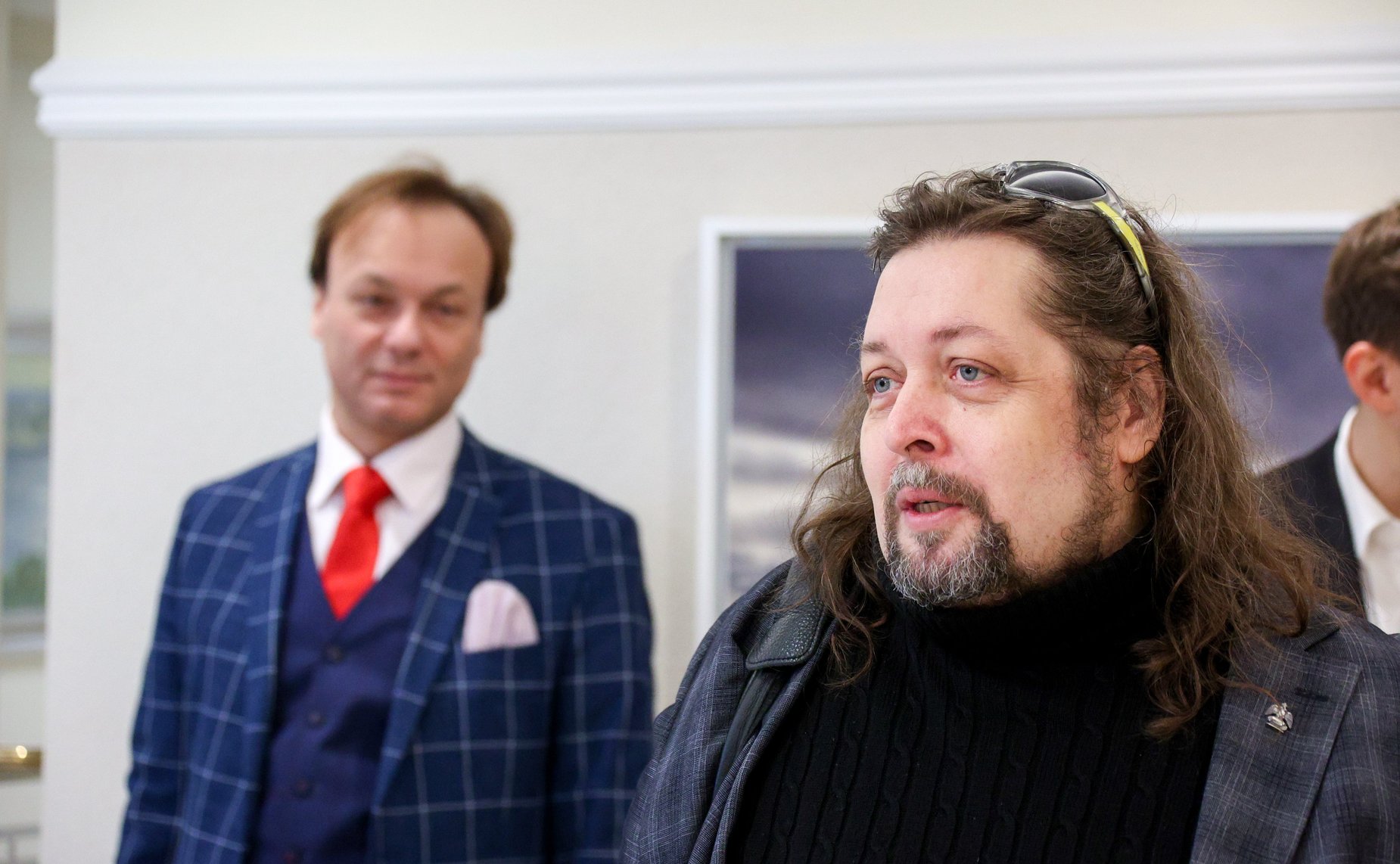 Церемония открытия выставки живописи А. Буртасенкова «Под Русским небом Крыма»