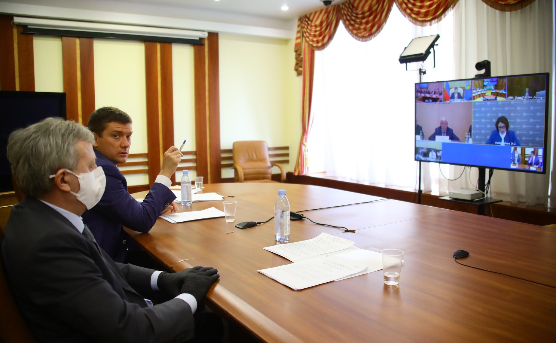 Заседании Рабочей группы по рассмотрению годового отчета Банка России за 2019