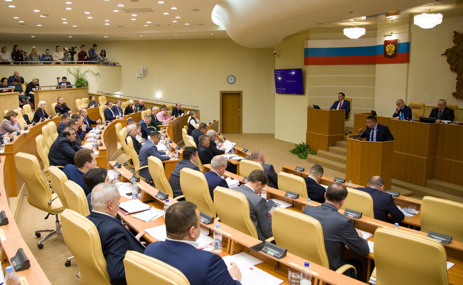 Сергей Рябухин принял участие в 20-м заседании Законодательного Собрания Ульяновской области шестого созыва