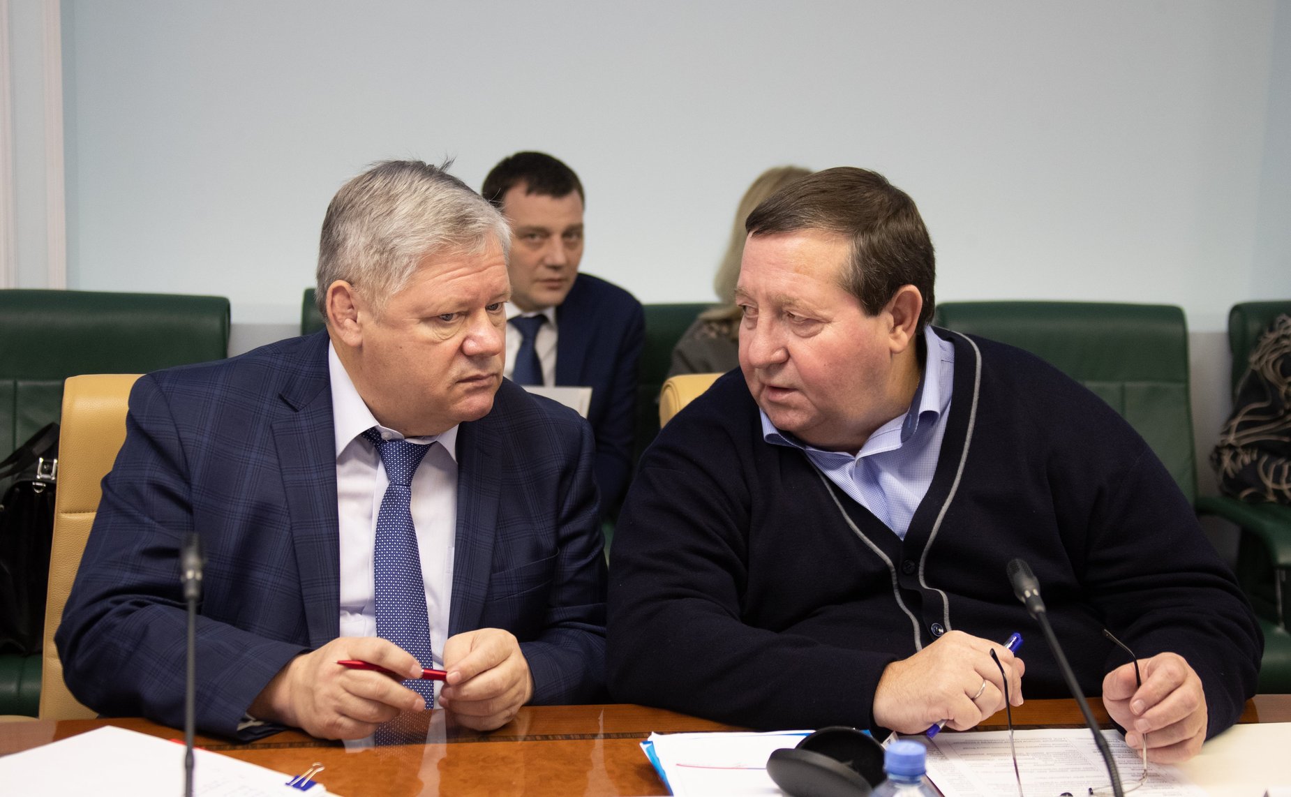 Встреча С. Митина с представителями науки и бизнес-сообщества по подготовке парламентских слушаний