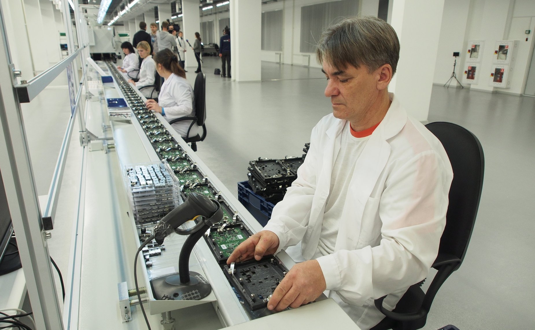 Открытие 2-й очереди предприятия «Элтекс»