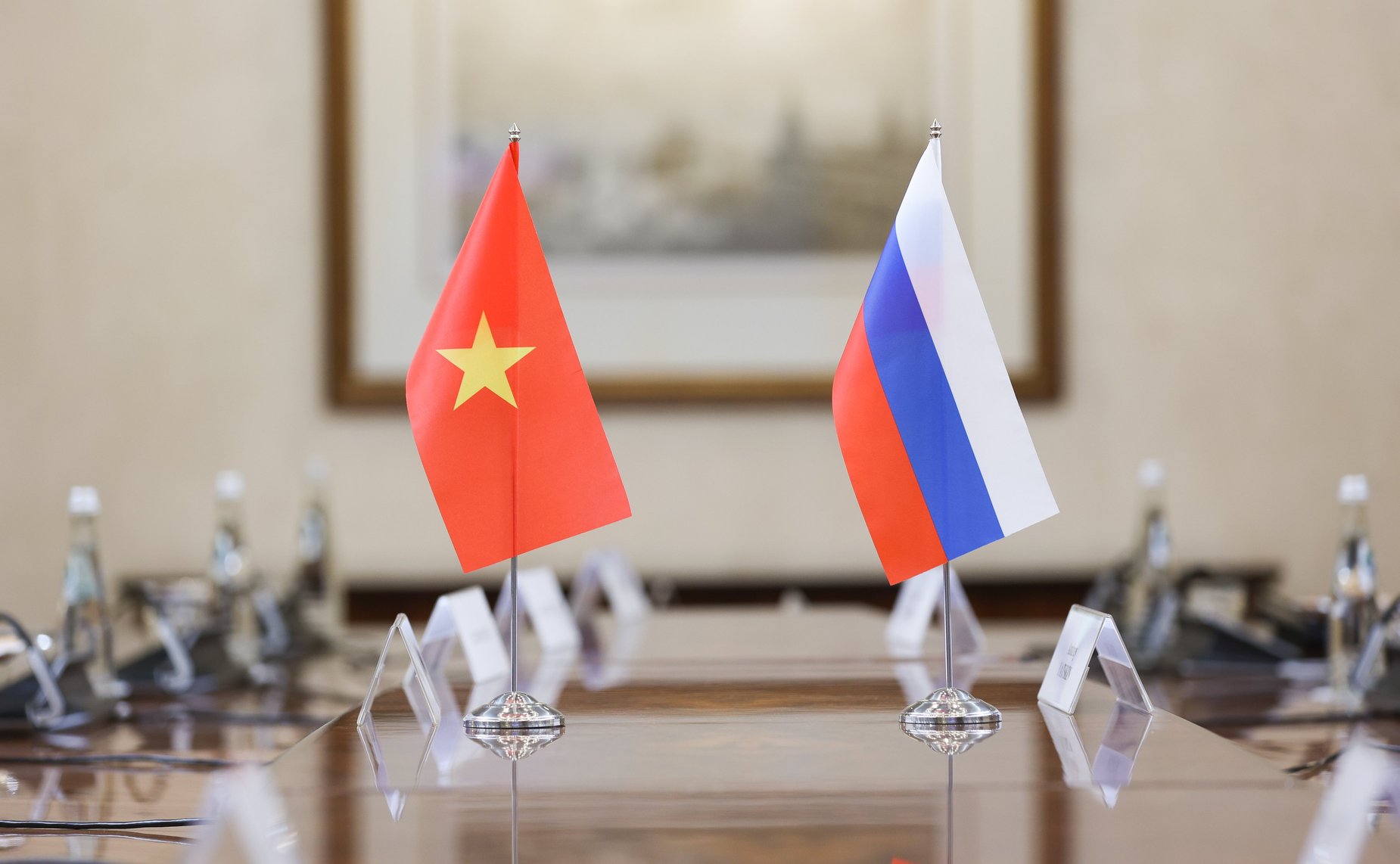 Встреча Председателя Совета Федерации Валентины Матвиенко с Вице-премьером Правительства, Министром иностранных дел Социалистической Республики Вьетнам Буй Тхань Шоном