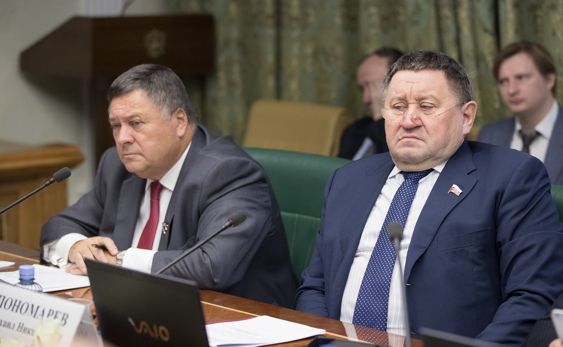 С. Калашников и М. Пономарев