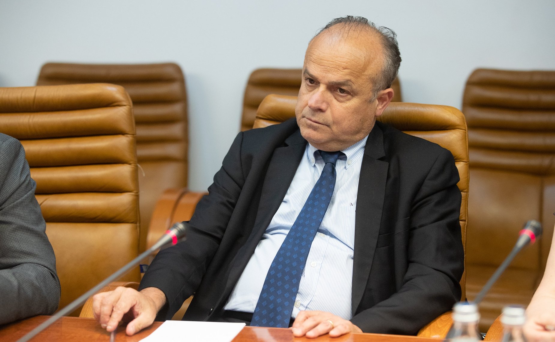 Встреча К. Косачева с заместителем Генерального секретаря Европейской внешнеполитической службы по политическим вопросам Жаном-Кристофом Бельяром