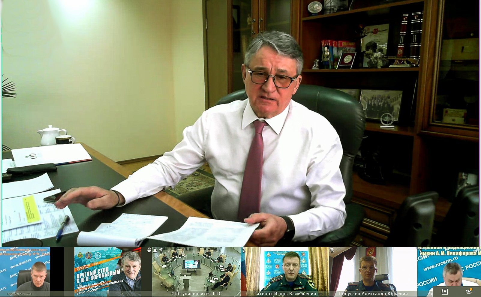 Заместитель Председателя Совета Федерации Юрий Воробьев