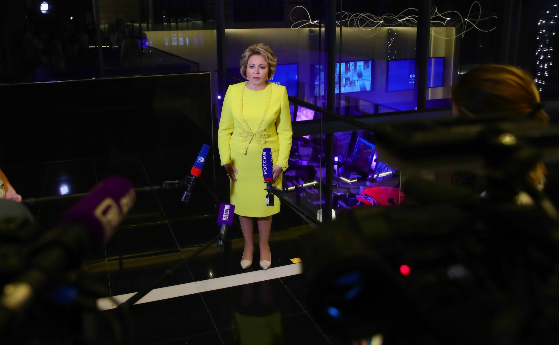 Брифинг В. Матвиенко по итогам официального визита делегации Совета Федерации в Республику Куба