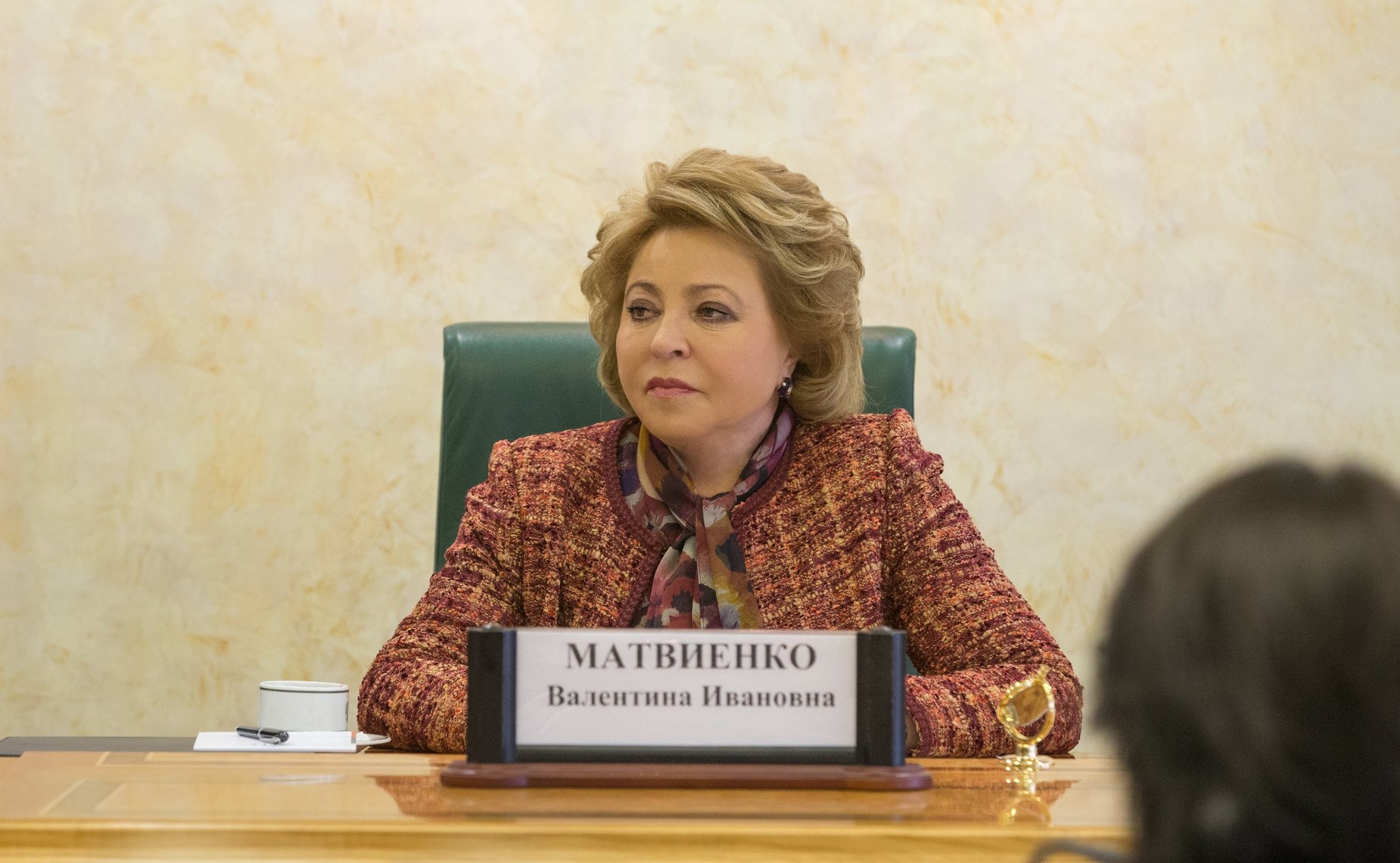 В. Матвиенко