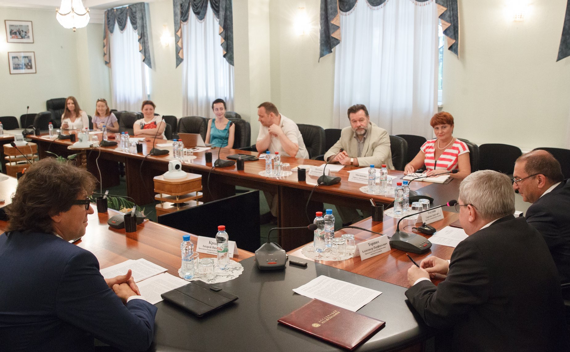 Подписание соглашения о взаимодействии между Российским союзом налогоплательщиков и Ассоциацией российских банков -4