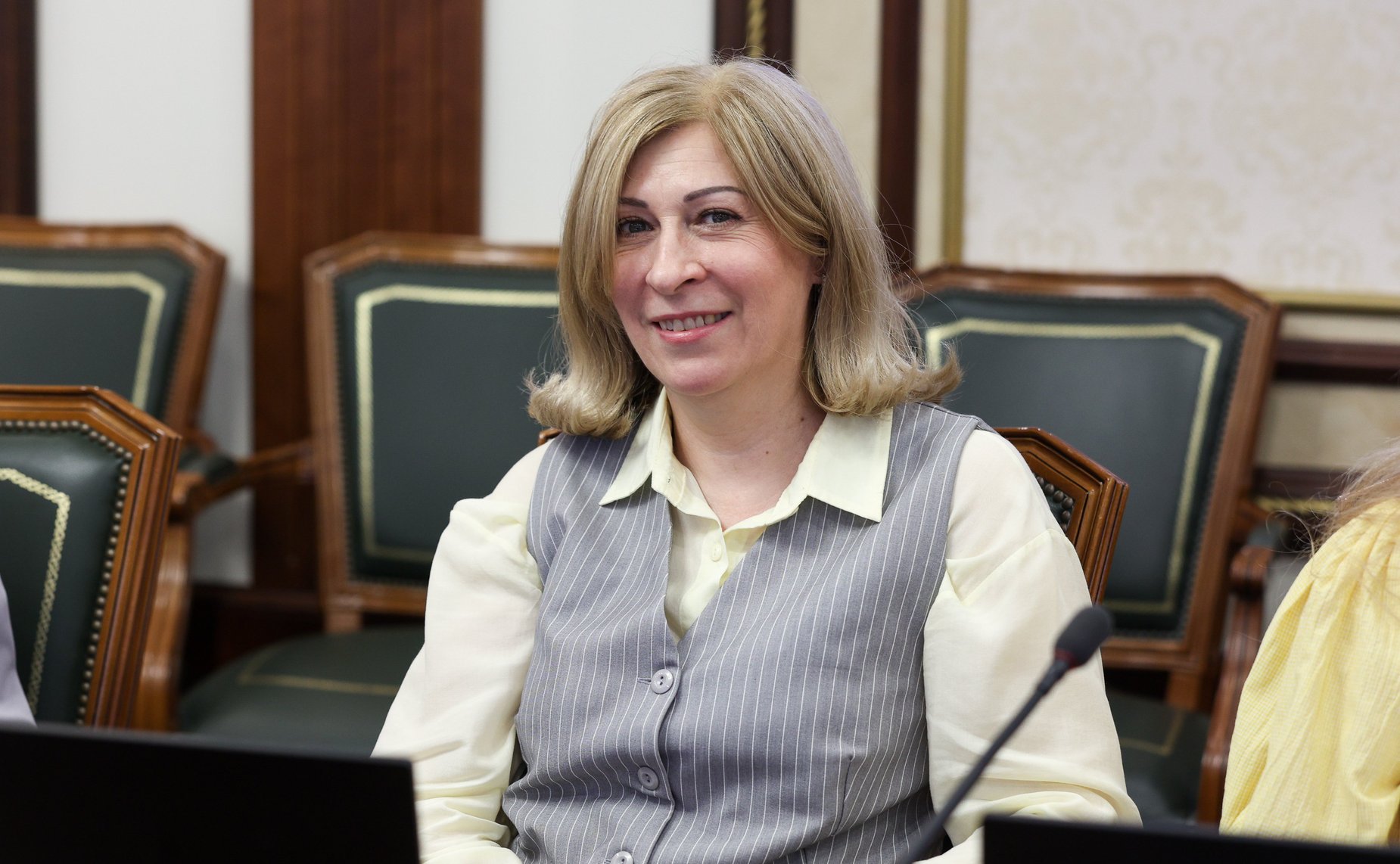 Встреча Инны Святенко с социальными работниками г. Москвы