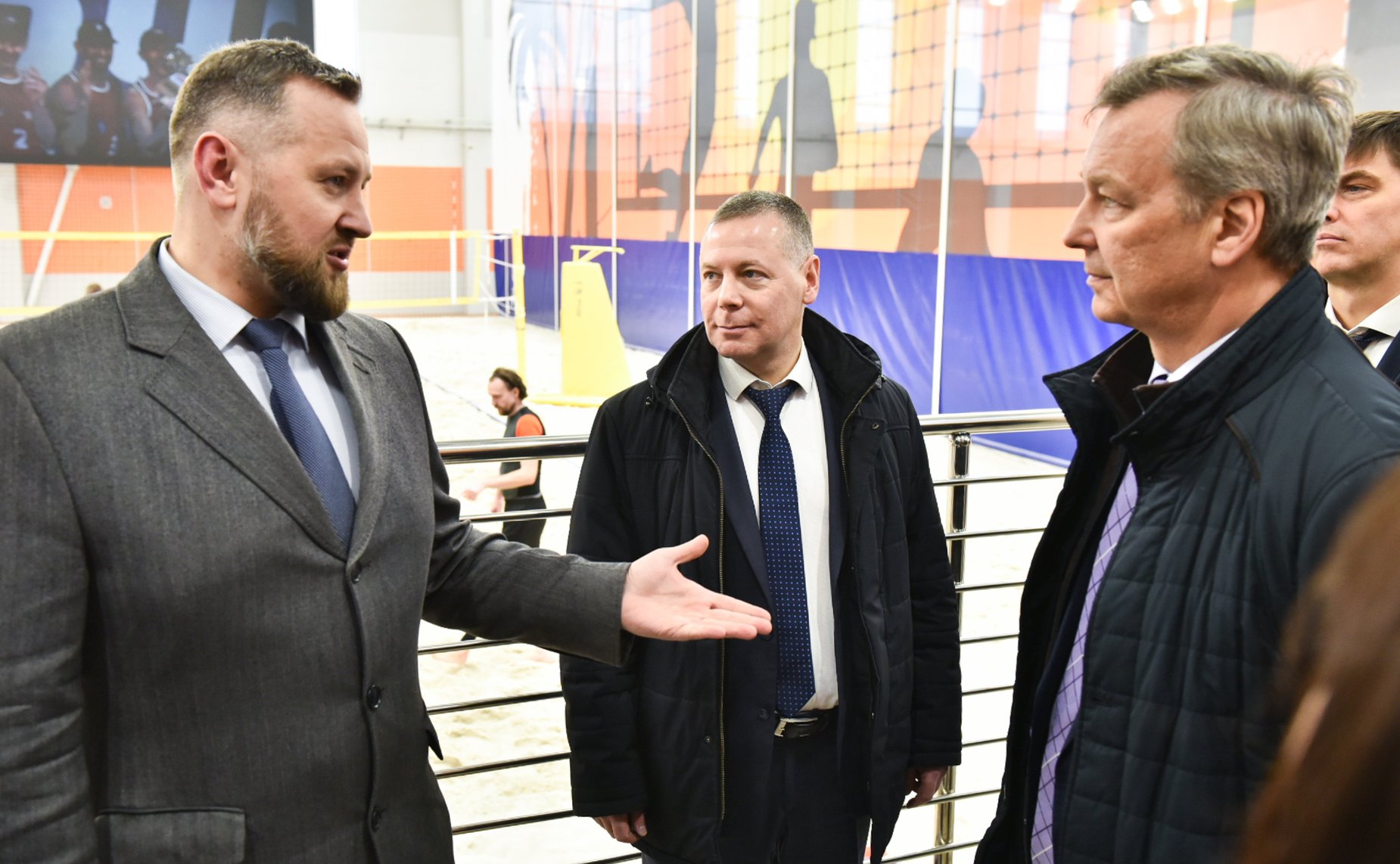 Андрей Яцкин посетил Волейбольный центр Ярославля