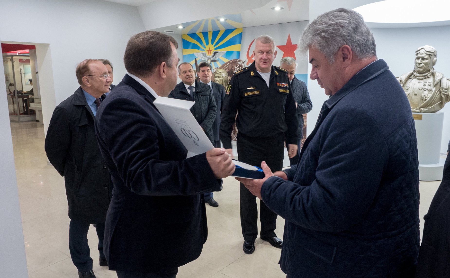 Выездное заседание Комитета СФ по обороне и безопасности в Гаджиево (Мурманская область)