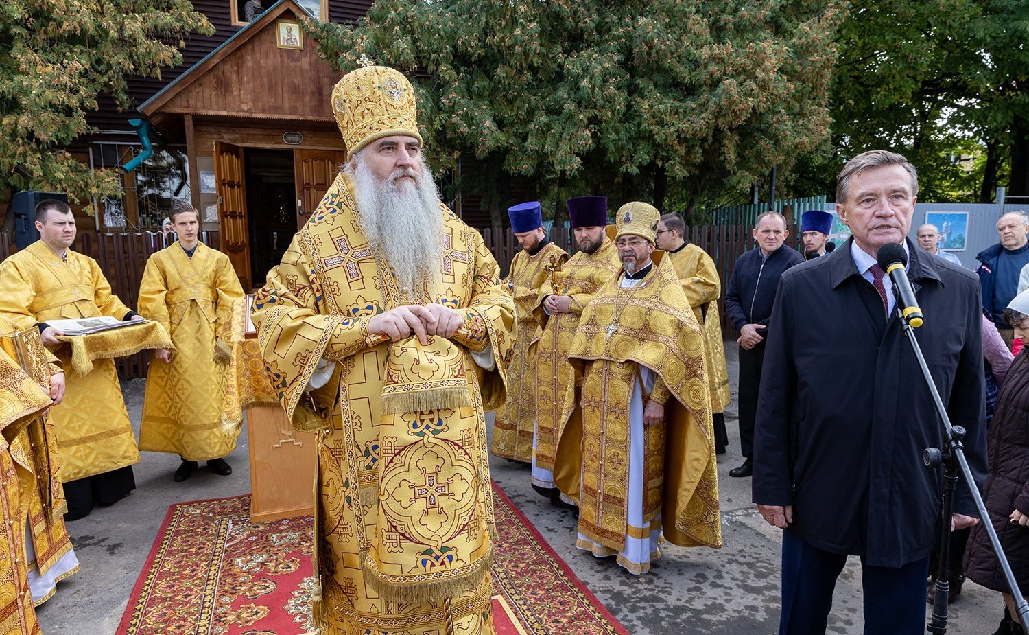 Сергей Рябухин принял участие в мероприятиях, приуроченных памяти святого благоверного князя Александра Невского