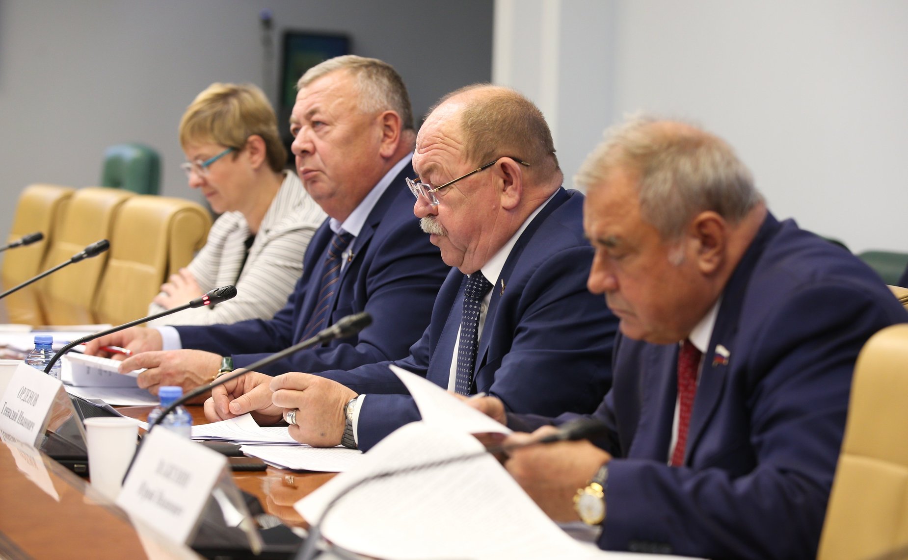 Совещание Комитета СФ по аграрно-продовольственной политике и природопользованию совместно с Комитетом СФ по Регламенту и организации парламентской деятельности