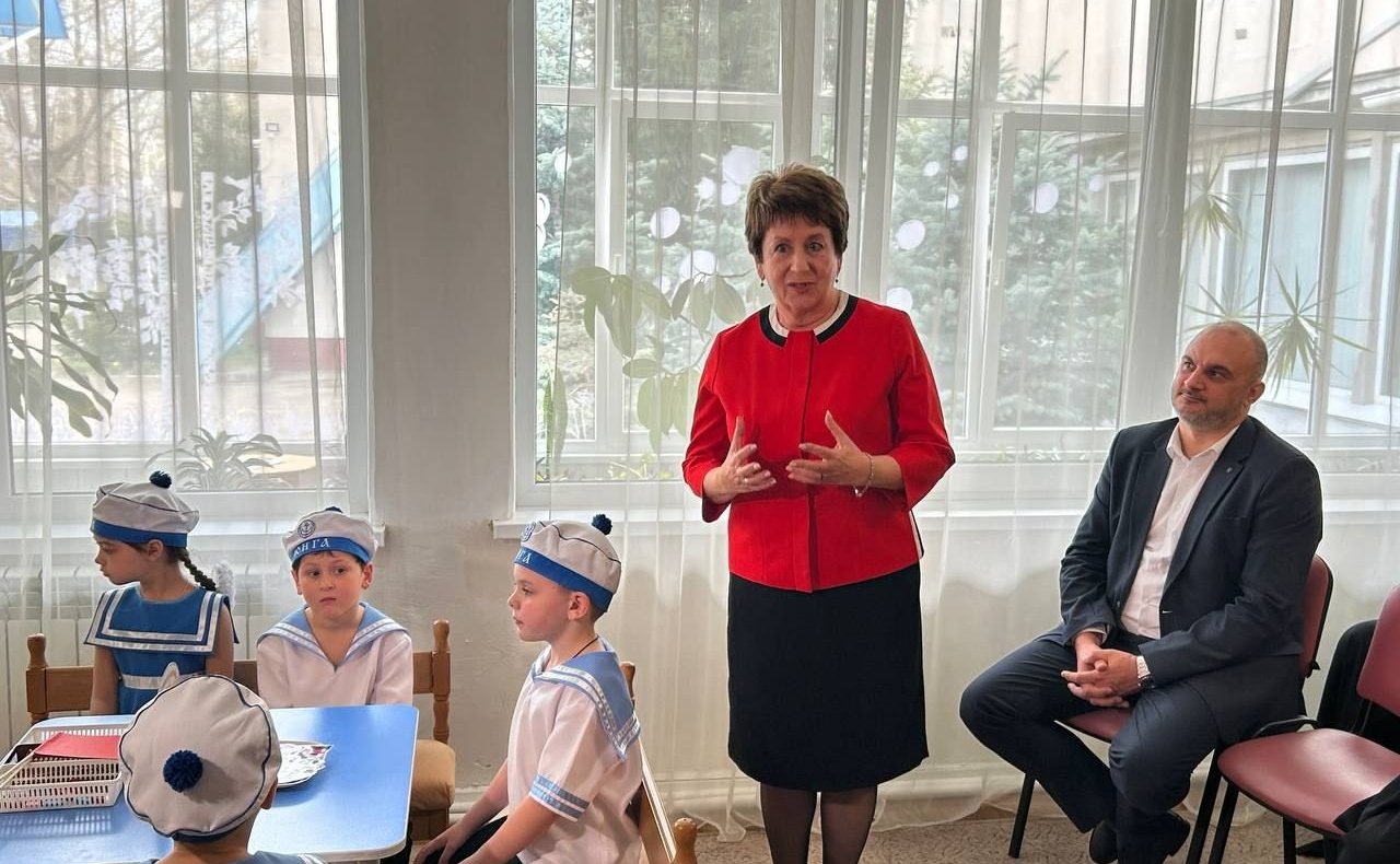 Екатерина Алтабаева приняла участие в мероприятии, которое прошло в дошкольном учреждении «Детский сад N 129»