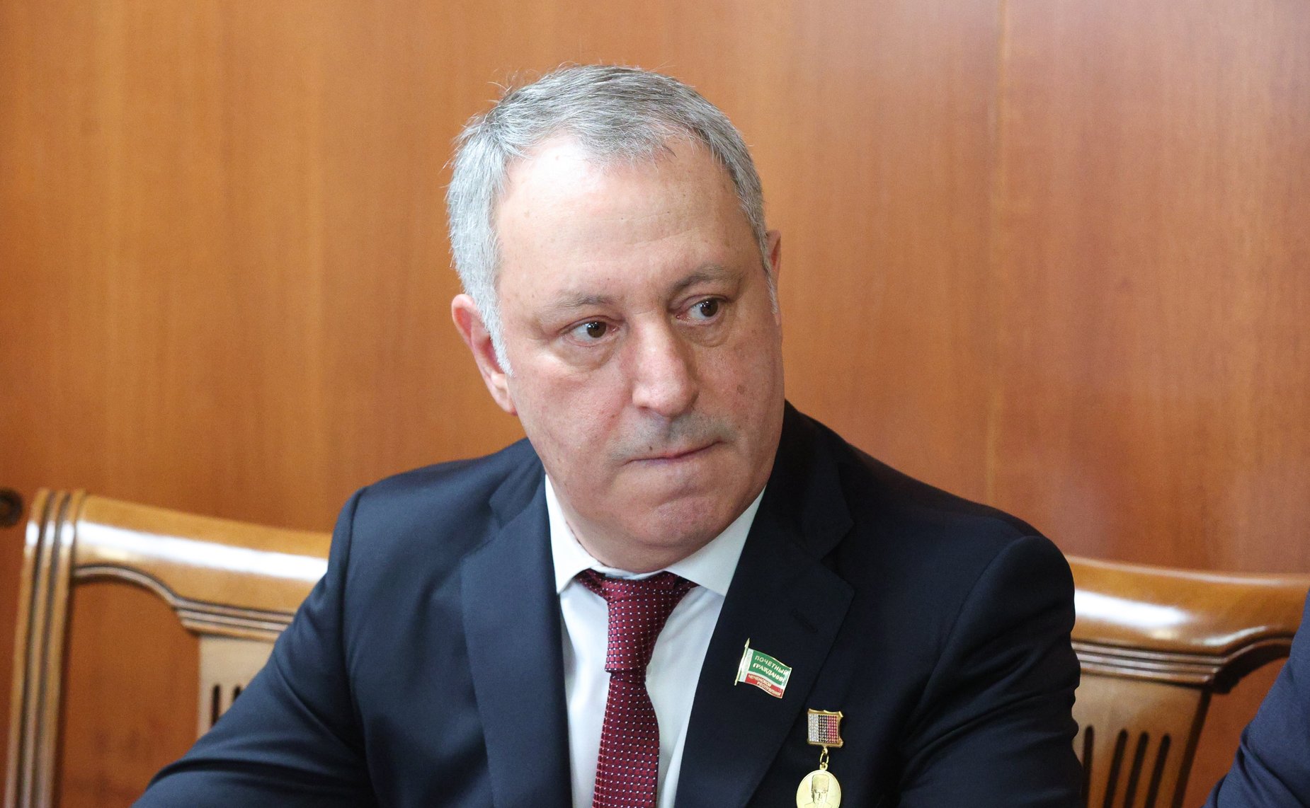 Председатель Совета Федерации Валентина Матвиенко провела встречу с председателем Парламента Чеченской Республики Шаидом Жамалдаевым