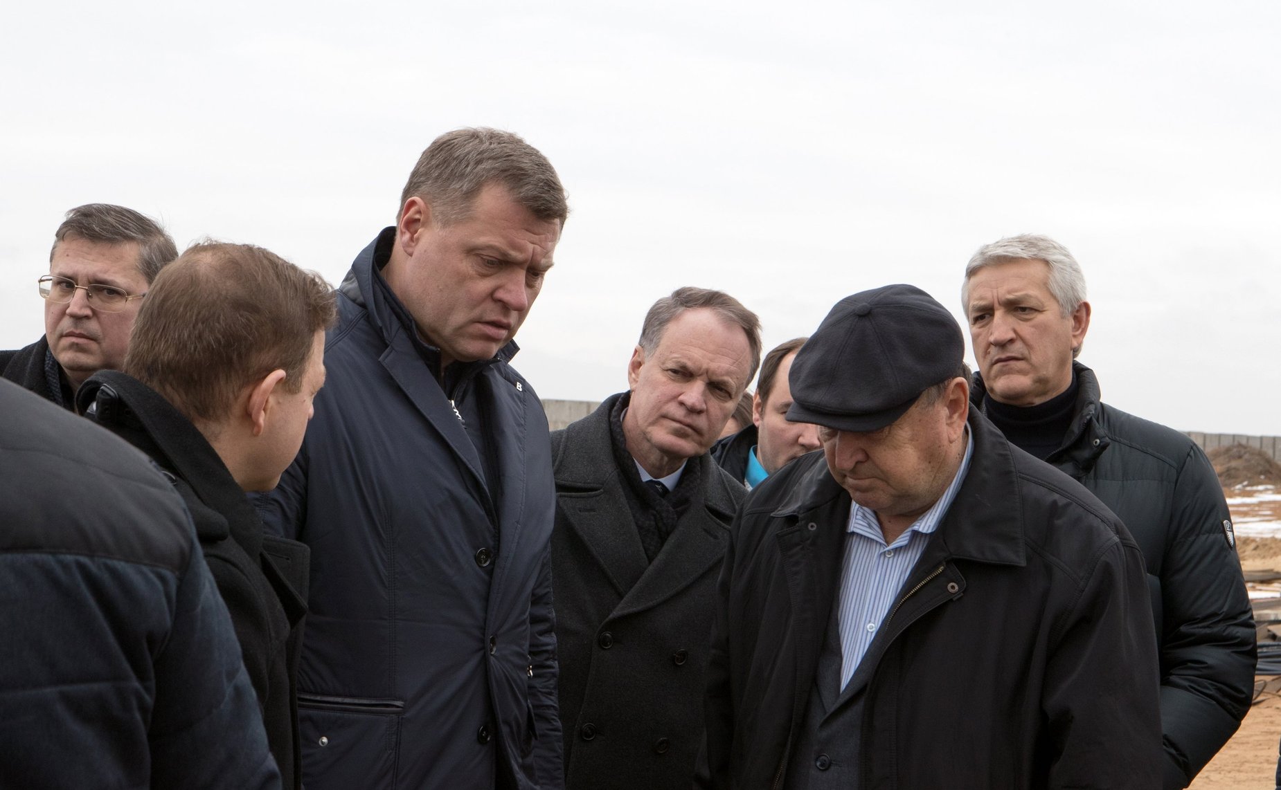 Александр Башкин принял участие в рабочей поездке губернатора Астраханской области Игоря Бабушкина в Харабалинский район