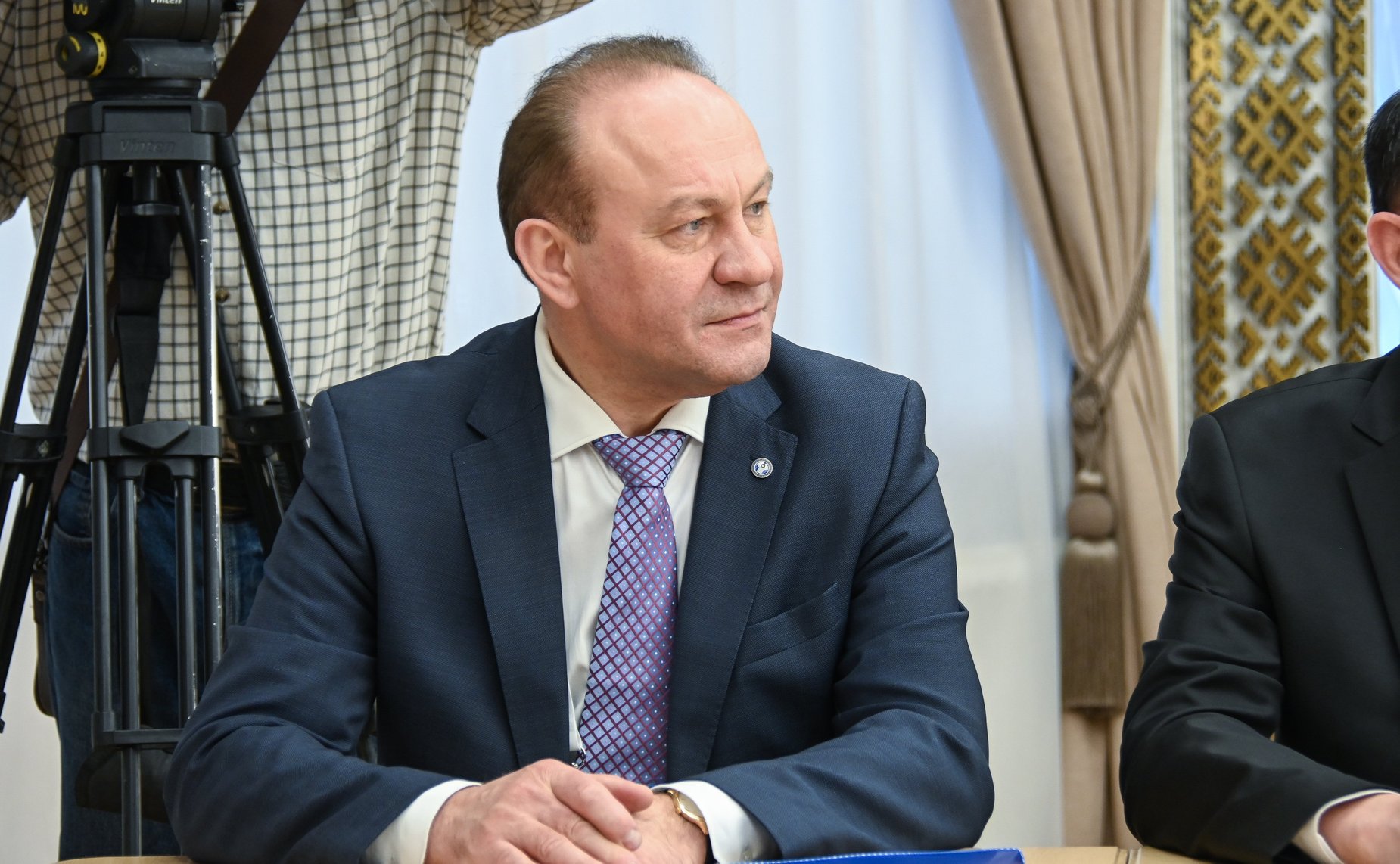 Российские законодатели в рамках визита провели встречу с Председателем Совета Республики Национального собрания Республики Беларусь Натальей Кочановой