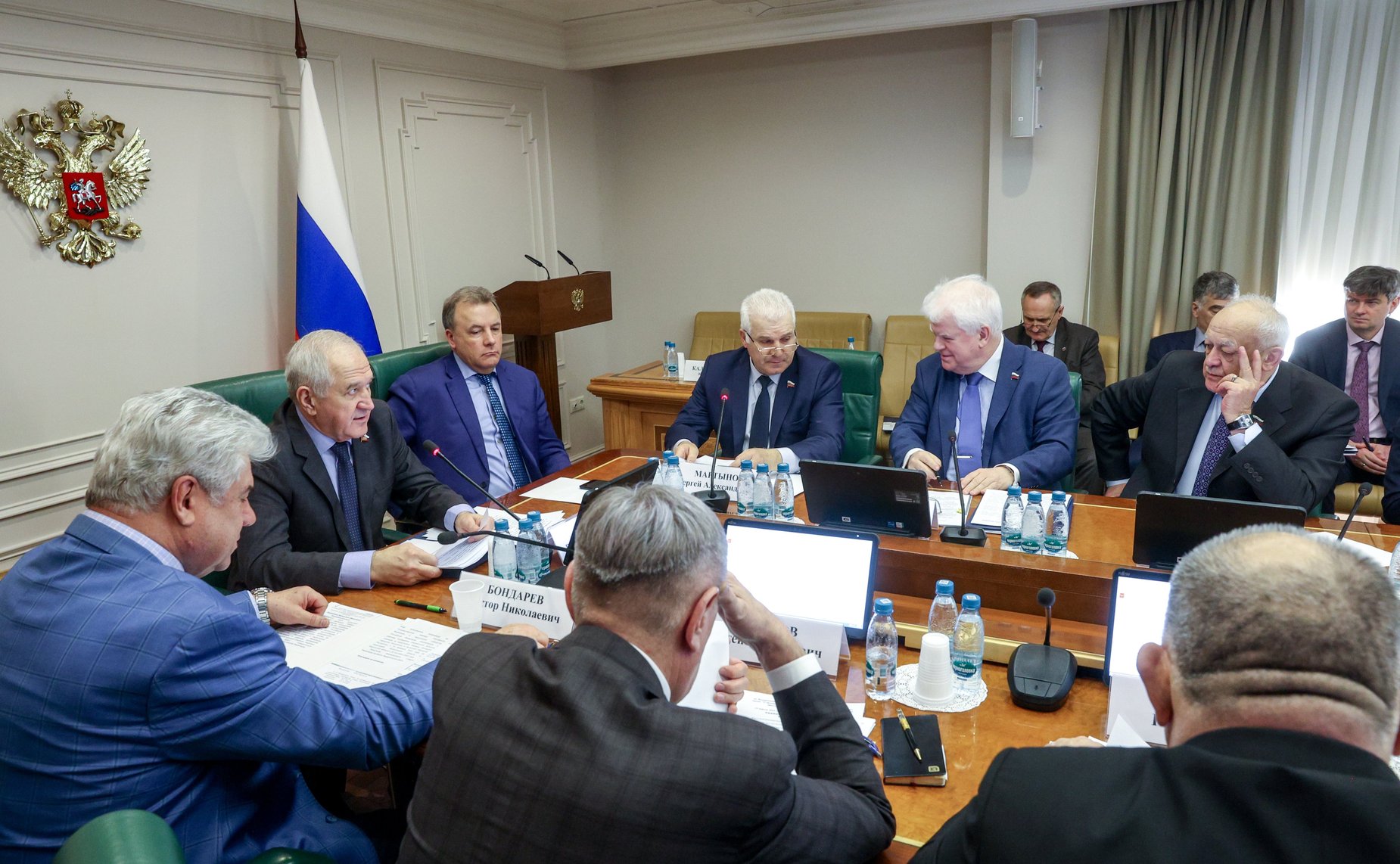 Заседание Комитета Совета Федерации по обороне и безопасности