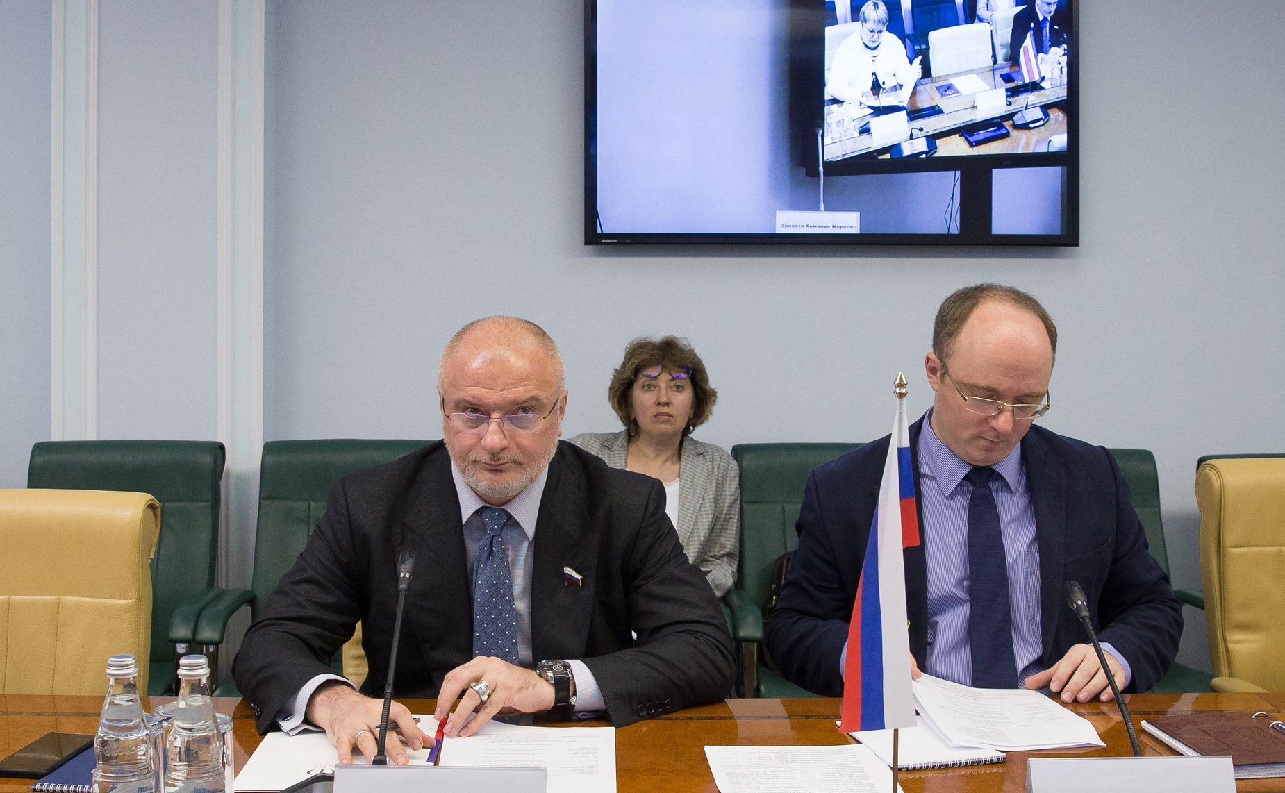 Видеоконференция с группами по сотрудничеству Совета Федерации и Законодательной Ассамблеи Республики Коста-Рика