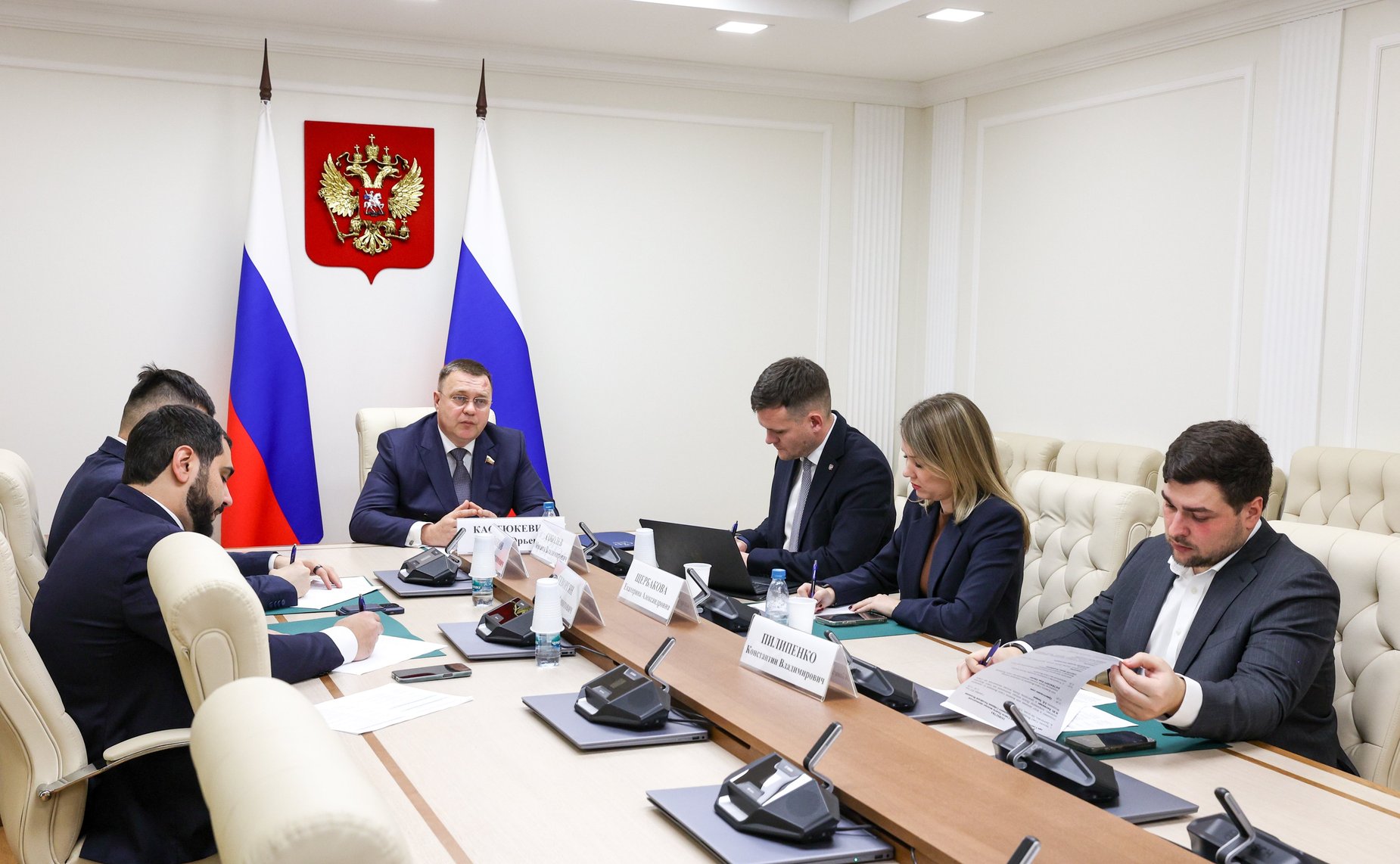 Заседание Совета Палаты молодых законодателей при Совете Федерации